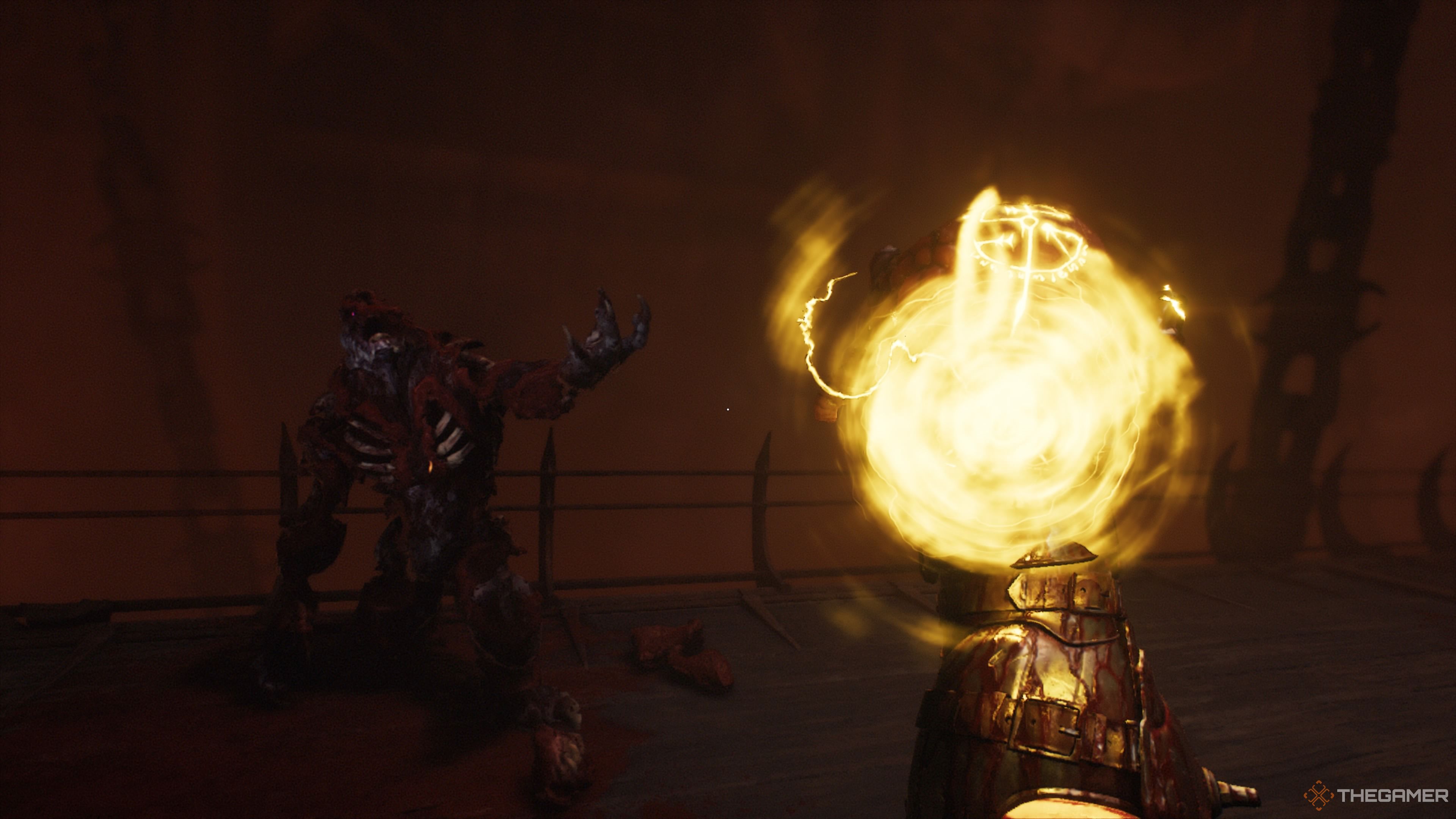 Permenant Ammo Upgrade from the Hell Knight in Doom The Dark Ages.