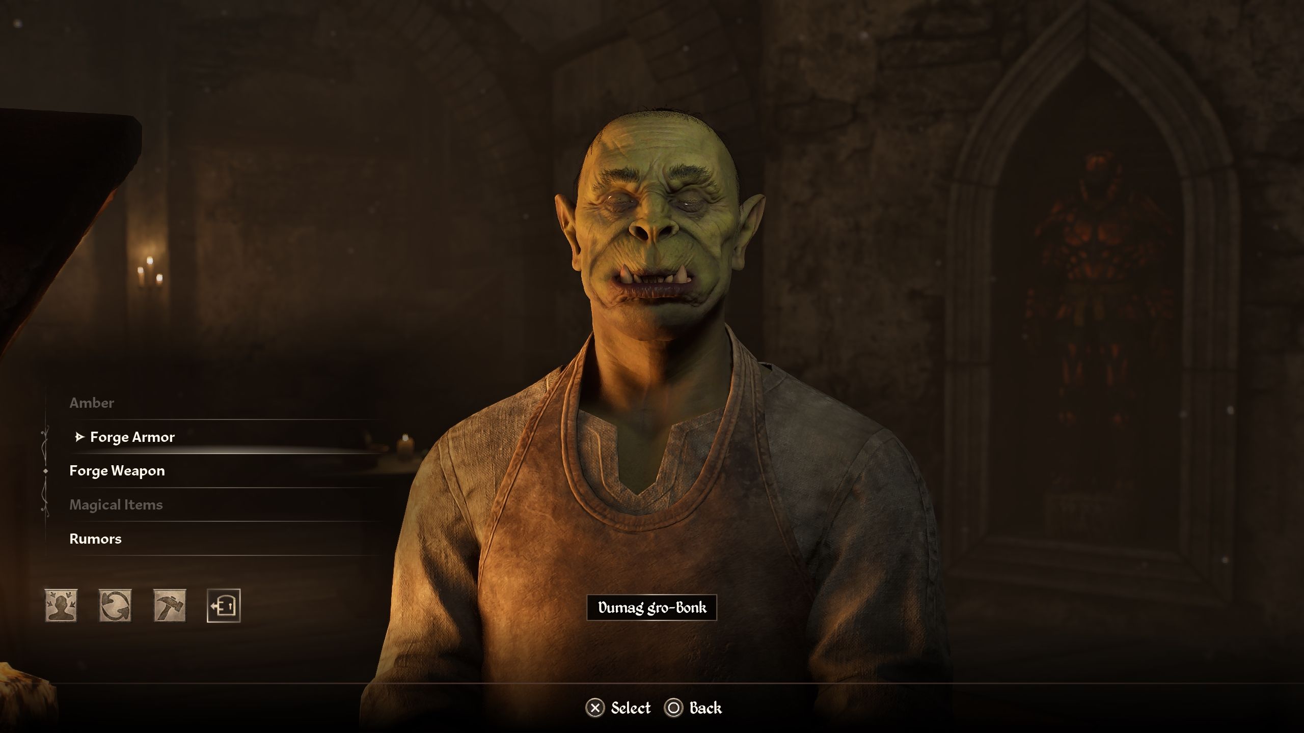 Player about to use the amber to craft items - Oblivion Remastered