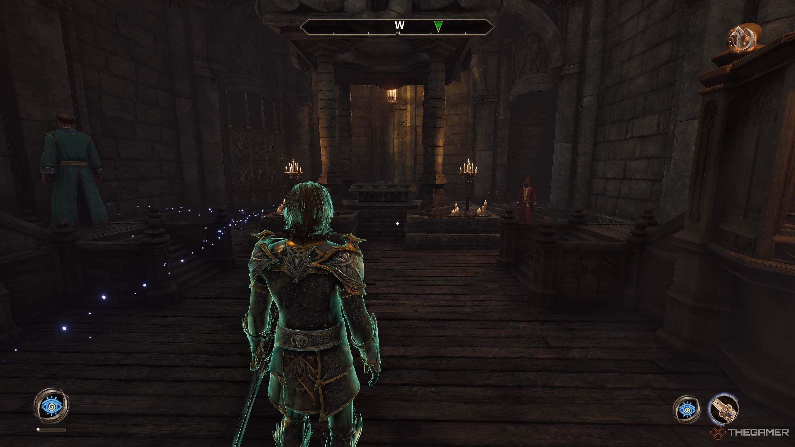 Player is standing inside Sacellum Arden-Sul - Oblivion Remastered