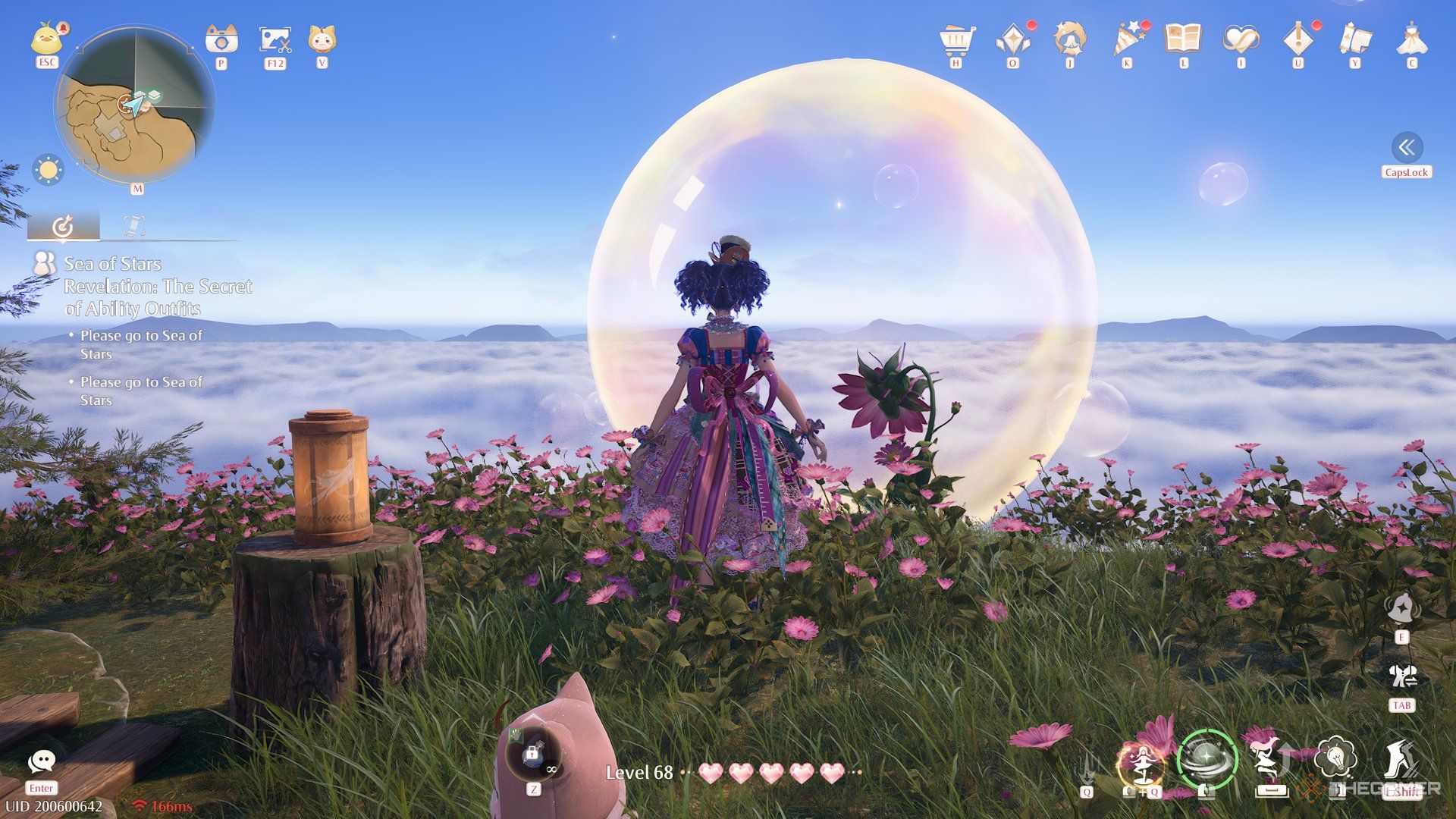 Nikki is standing near a Breezy Bubbleboat in Infinity Nikki.