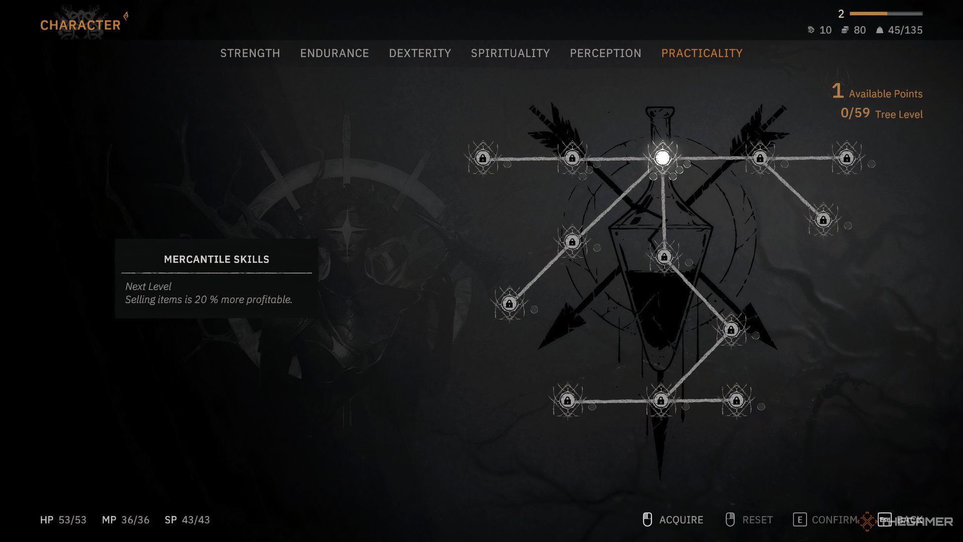 Tainted Grail The Fall Of Avalon - Mercantile Skill summary.