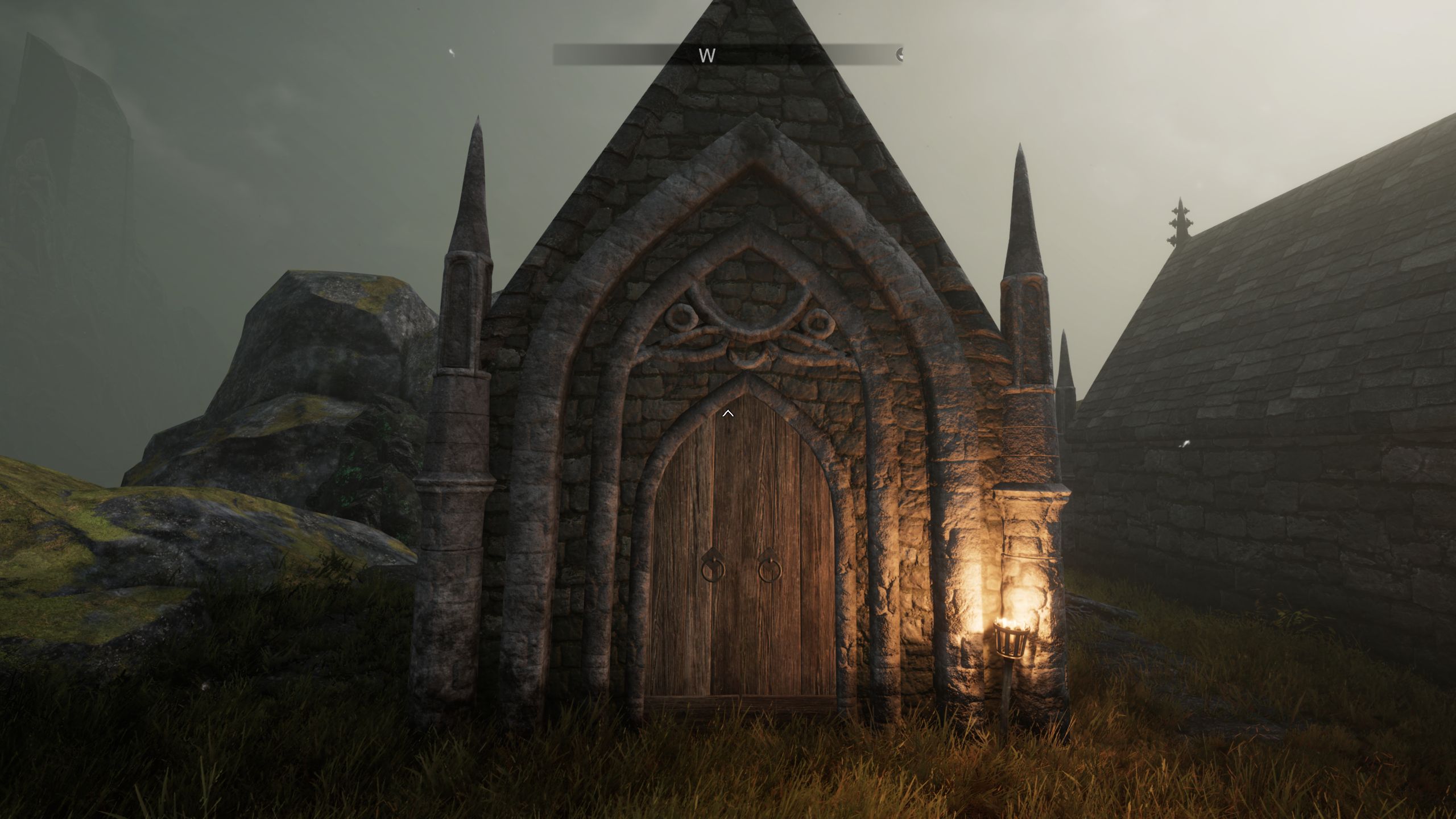 A crypt in Tainted Grail: The Fall Of Avalon.