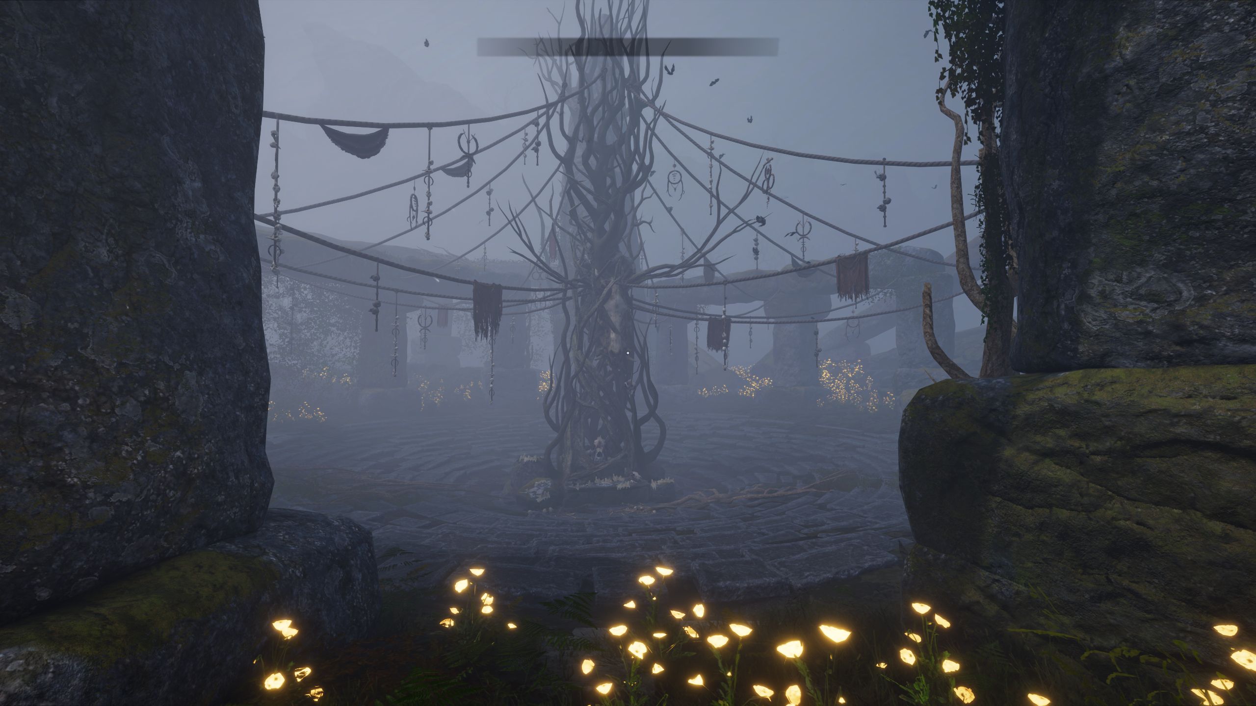 A glade with a Pict ritual structure in Tainted Grail: The Fall Of Avalon.