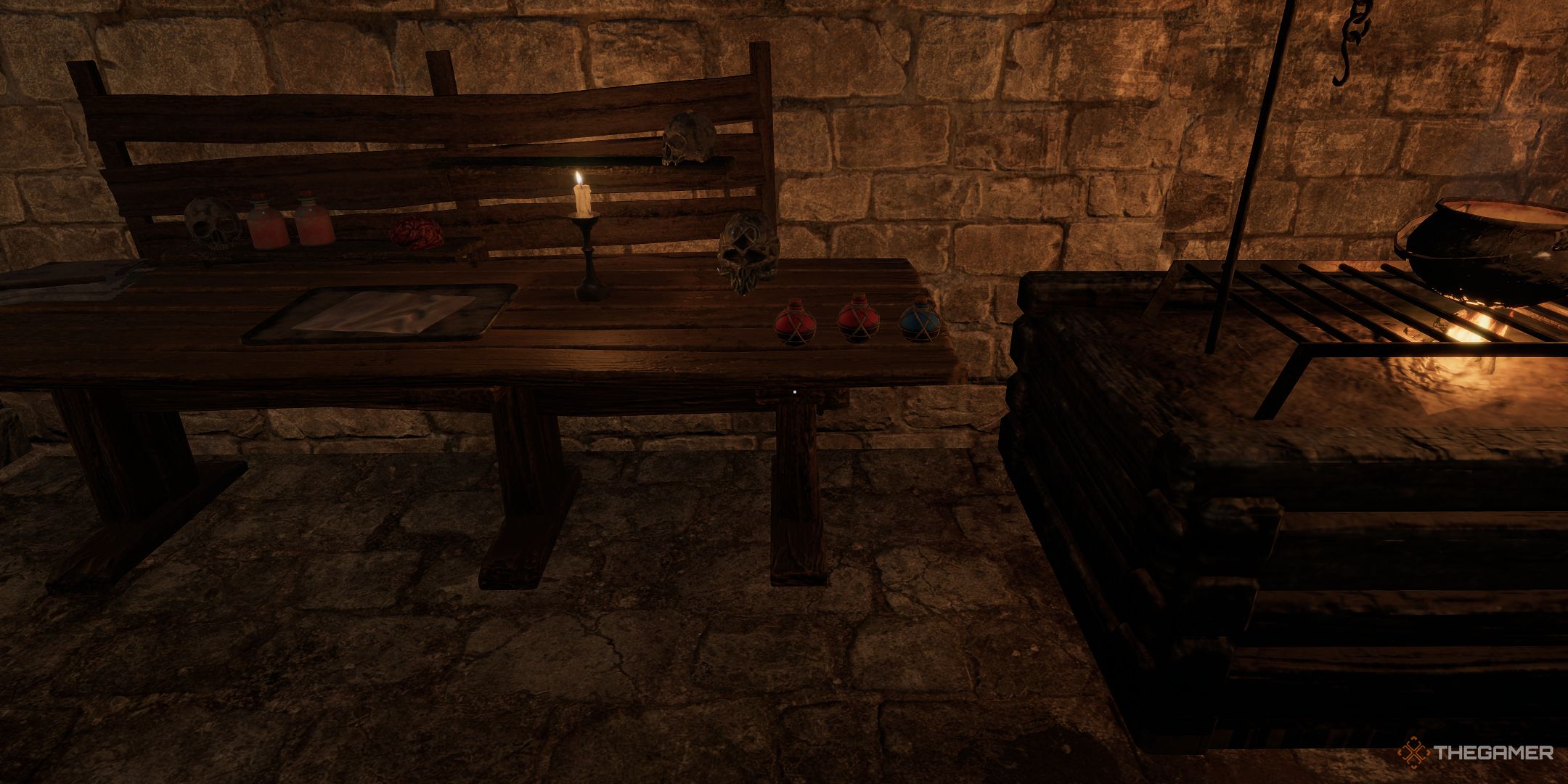 The Bloodsucker Potion Recipe in the Asylum section of Tainted Grail The Fall of Avalon.