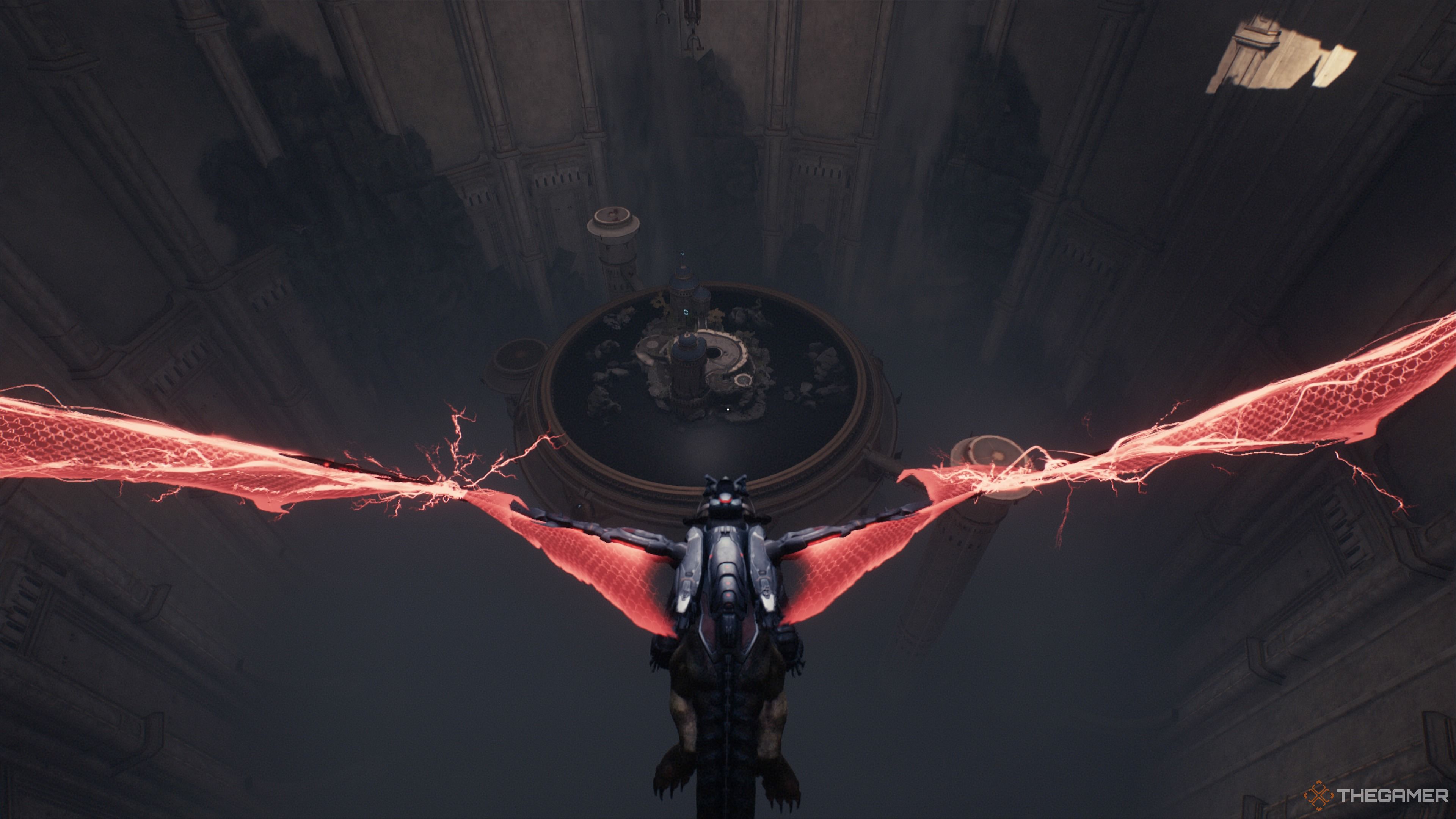 The central secret landing pad in Doom The Dark Ages.