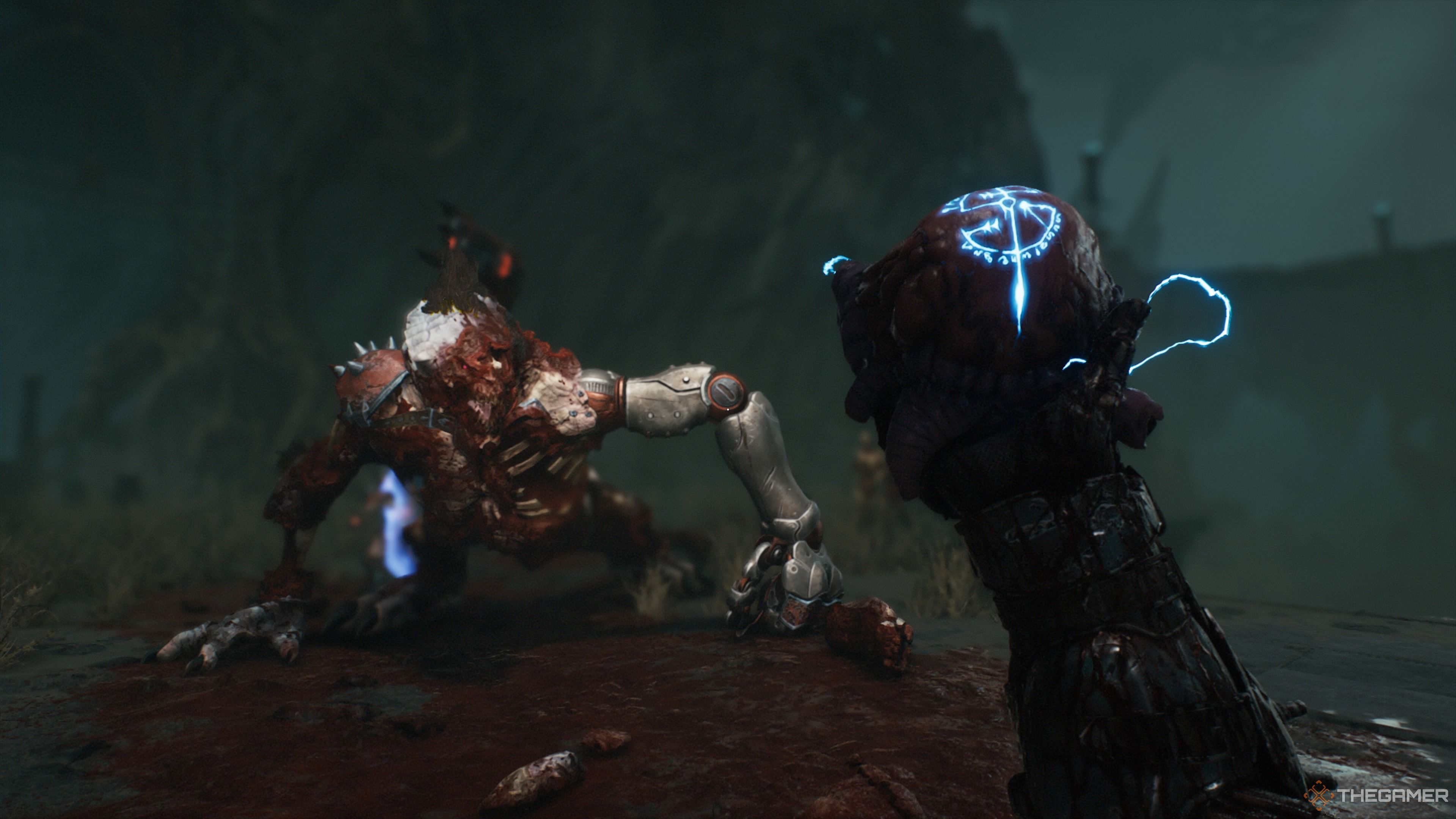 Демоническая эссенция от Комодо в главе Пристань душ в Doom: The Dark Ages.