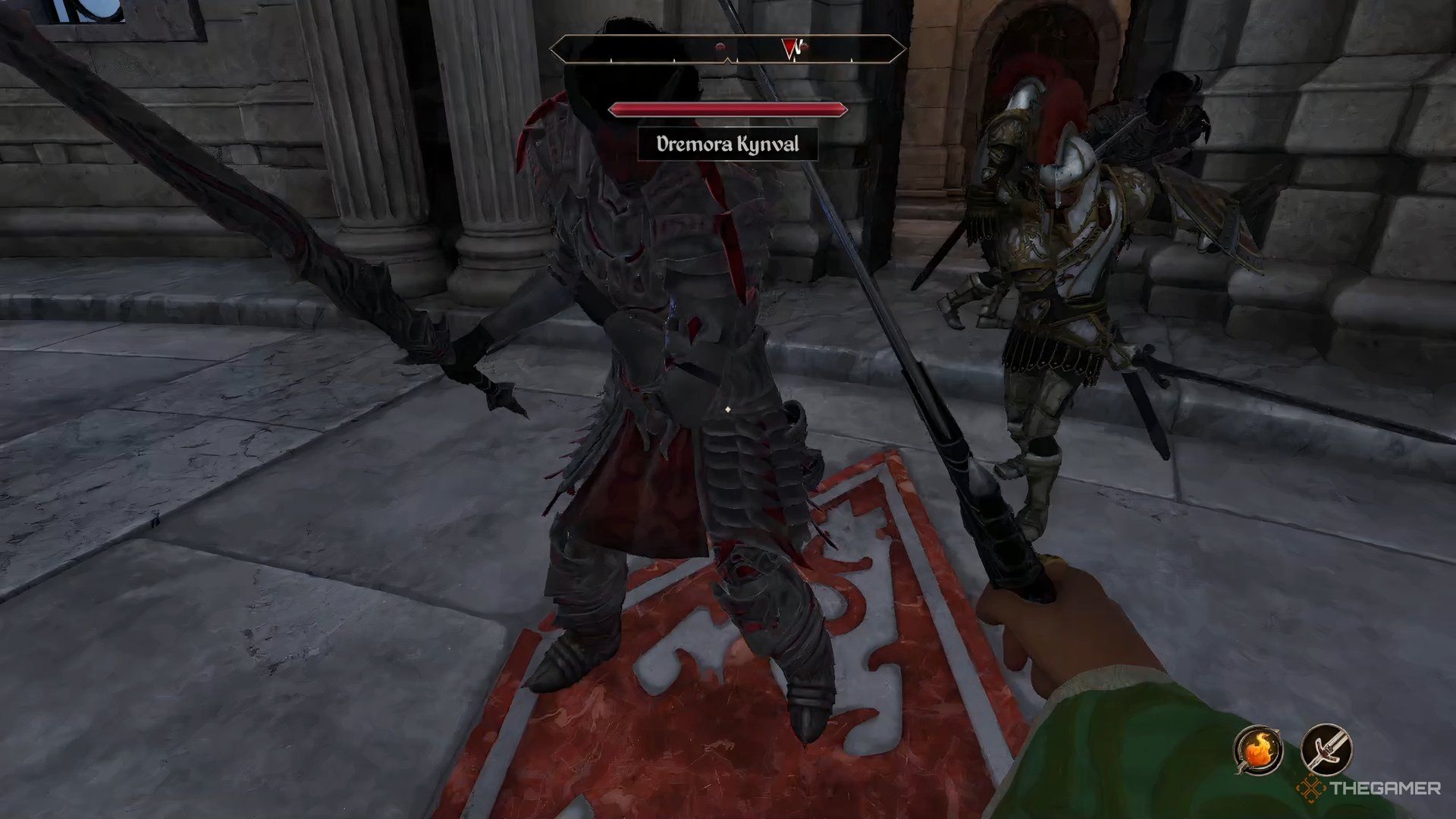Даэдра атакуют Палаты Совета в The Elder Scrolls IV Oblivion.