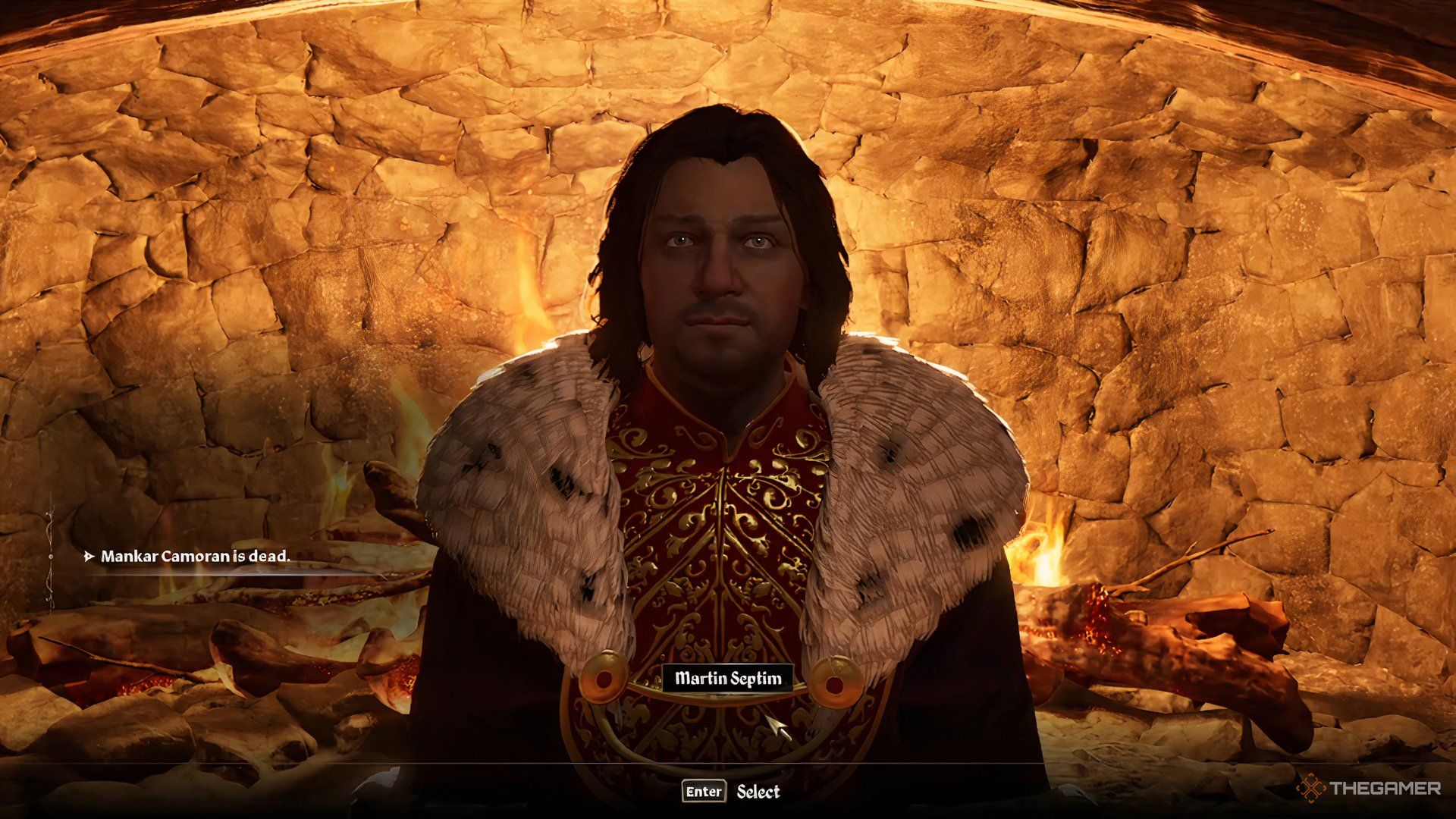 Возвращение амулета Мартину Септиму в The Elder Scrolls IV Oblivion Remastered.