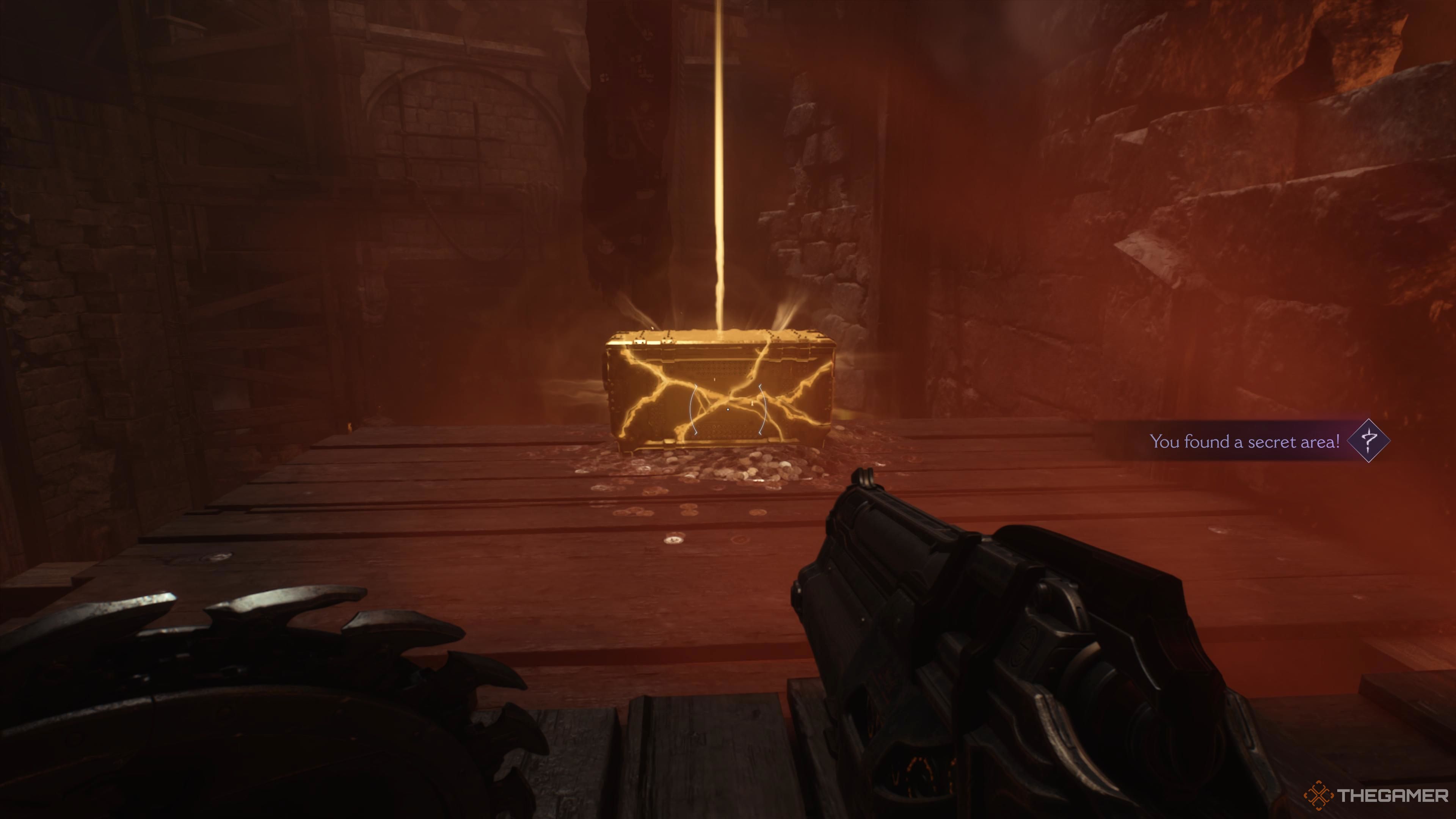 Первый сундук с сокровищами в Doom: The Dark Ages