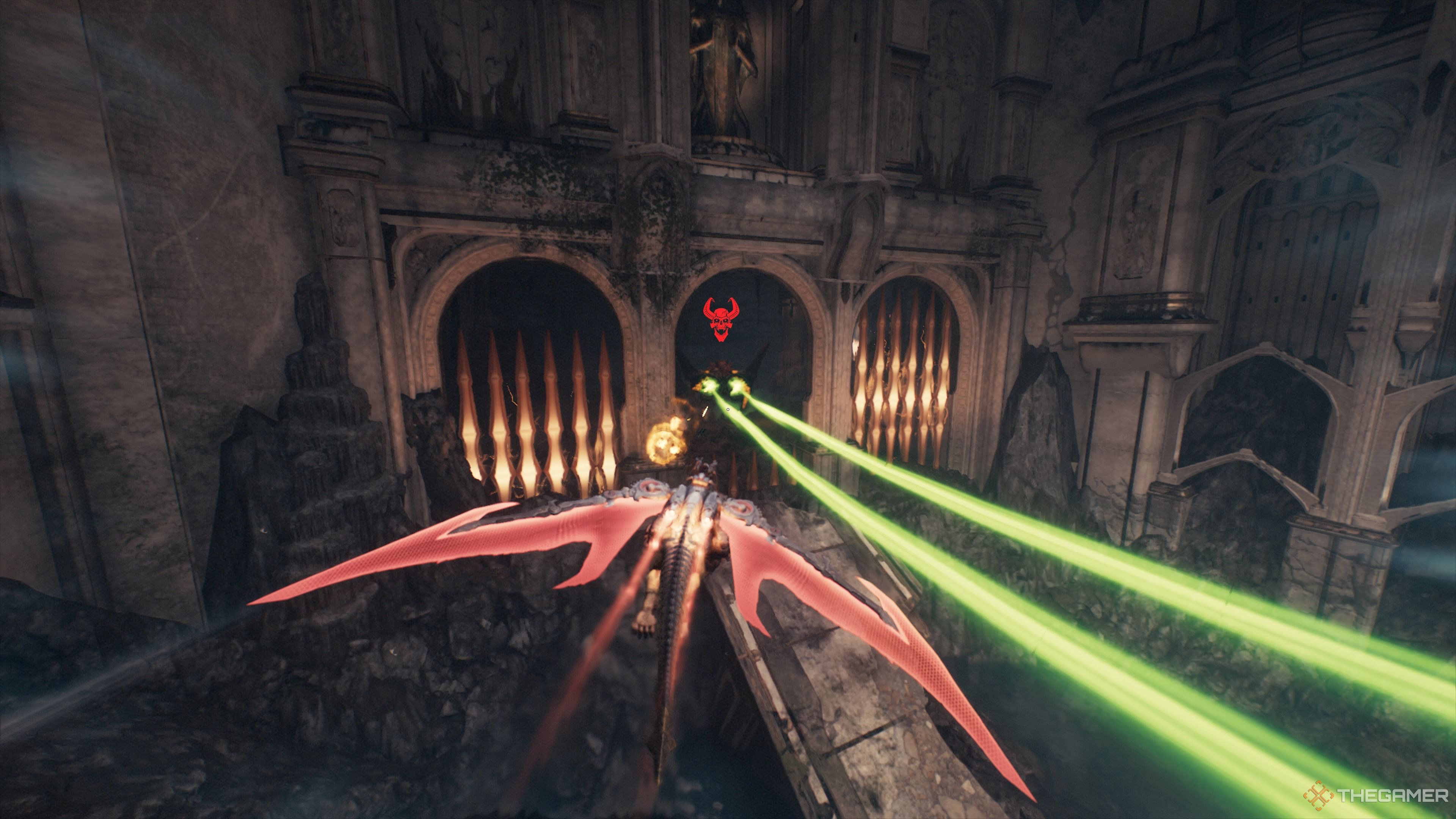 The Hell Fighter in Doom The Dark Ages.