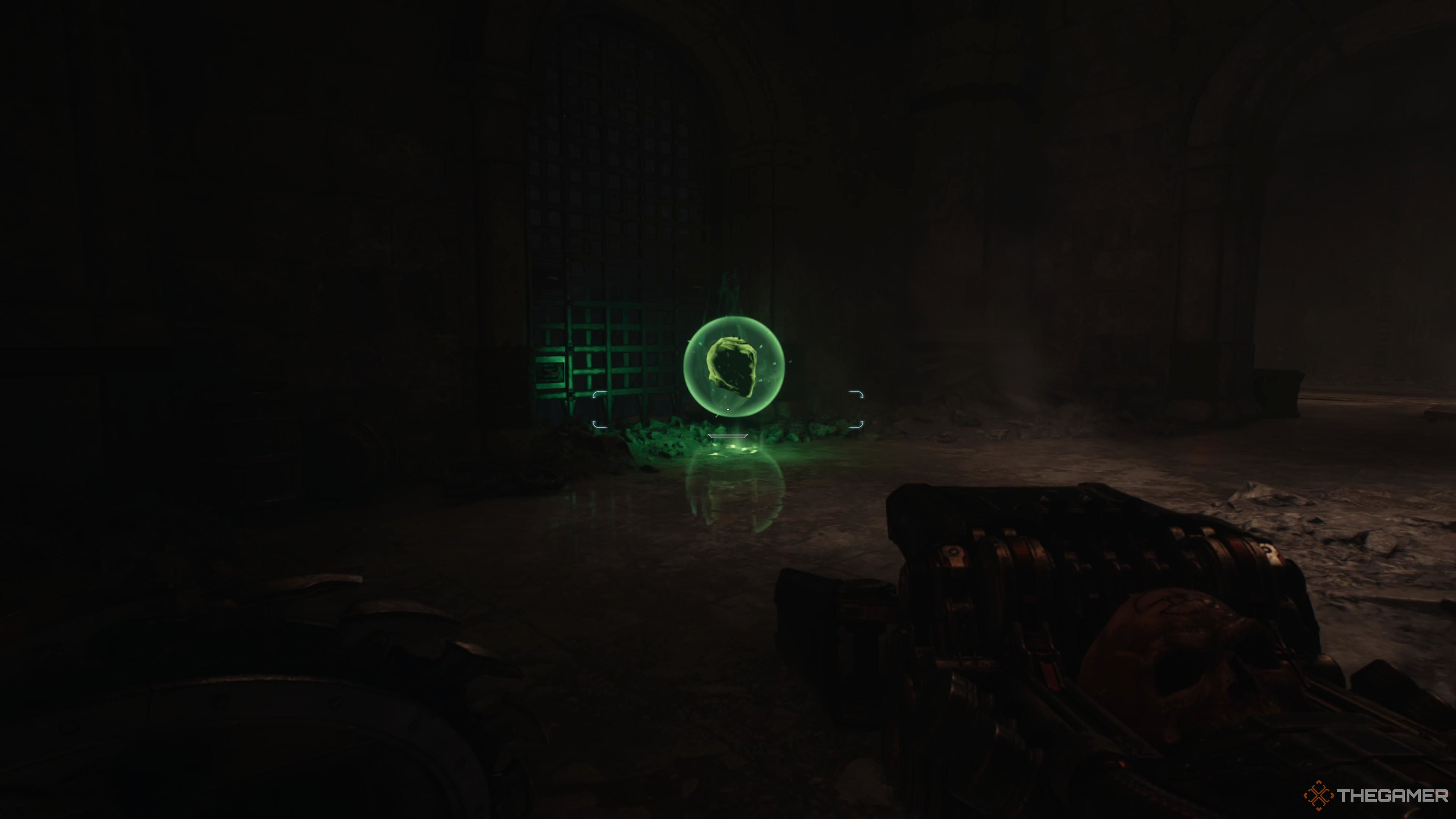 Жизненный Сигил во втором портале на этапе The Siege Part 1 в Doom The Dark Ages.
