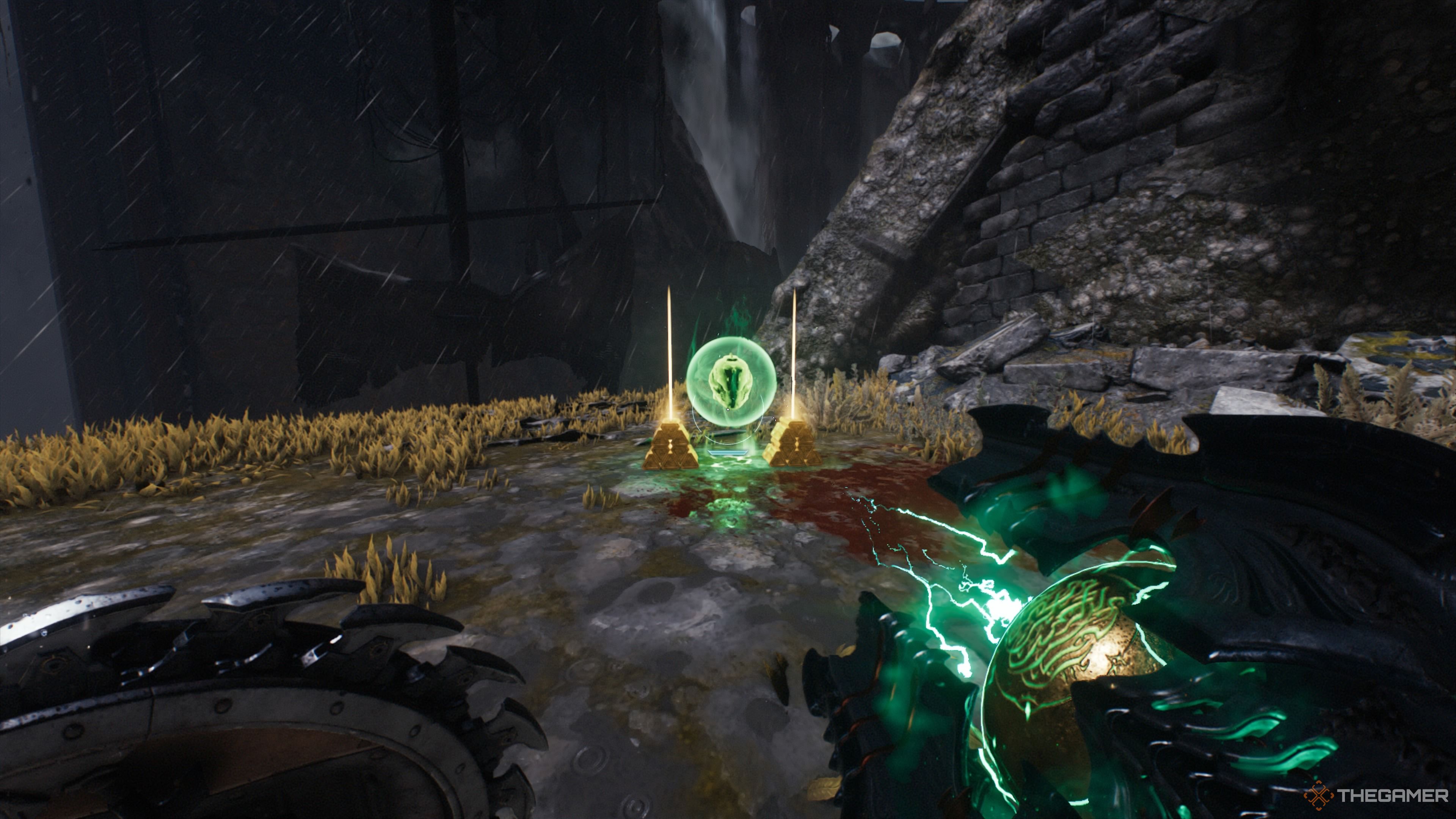 The Life Sigil under the ship in the Central Signal Emitter section of the Spire Of Nerathul of Doom The Dark Ages.