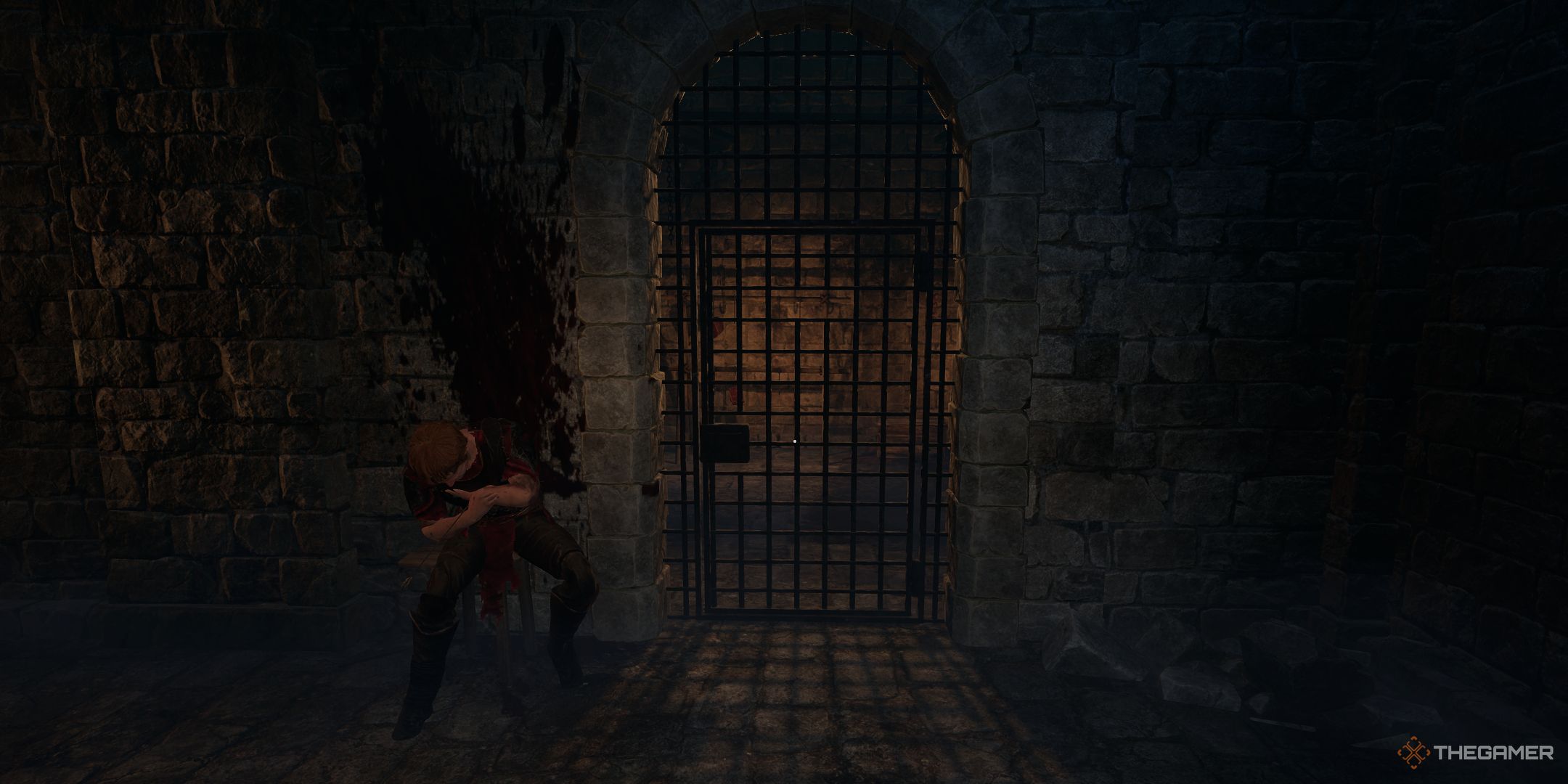 The locked room with The Old Letter at the beginning of the Asylum section of Tainted Grail The Fall of Avalon.