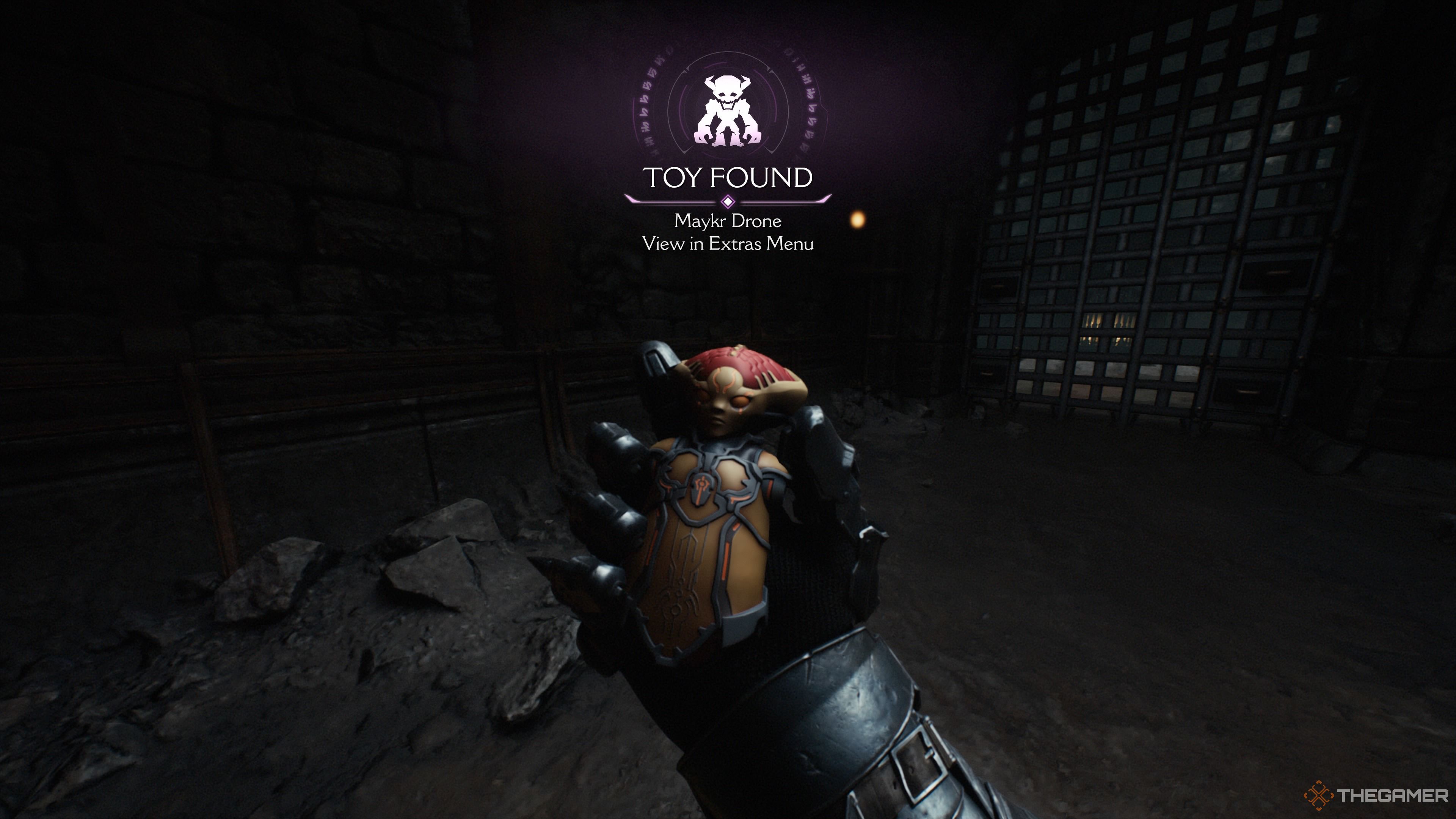 Игрушка дрон Майкра в главе «Возрождение» Doom: The Dark Ages.