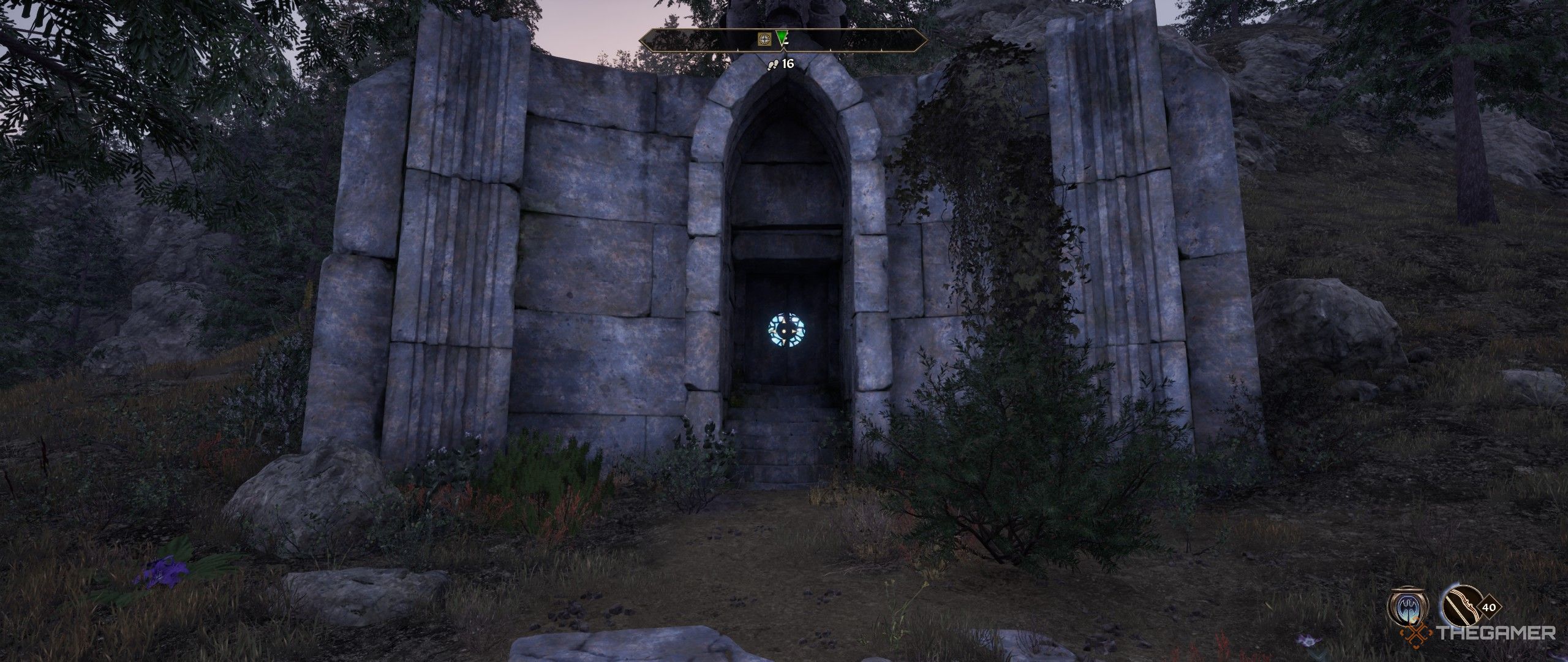 The outside of Beldaburo in Oblivion Remastered.