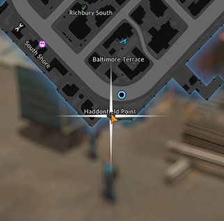 The Precinct Artifact Map Location Southside 7