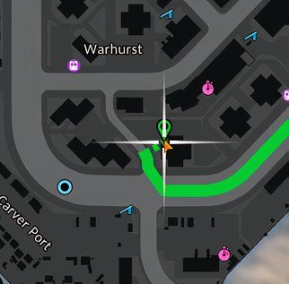 The Precinct Artifact Map Location Westside 2