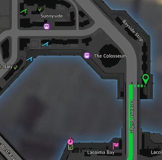 The Precinct Artifact Map Location Westside 5
