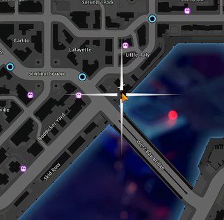 The Precinct Artifact Map Location Westside 7