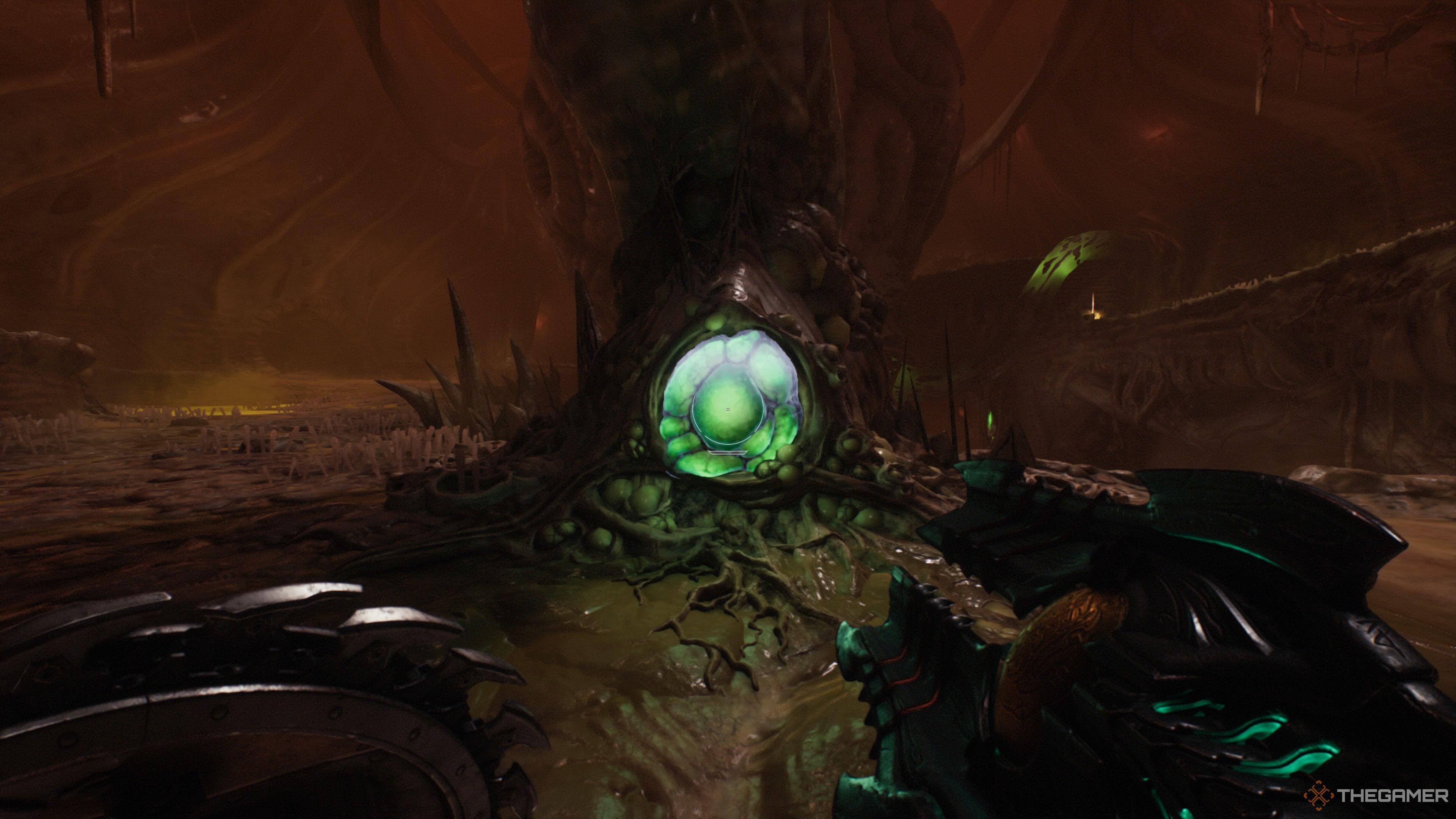 The second organ in the Belly of the Beast chapter of Doom The Dark Ages.