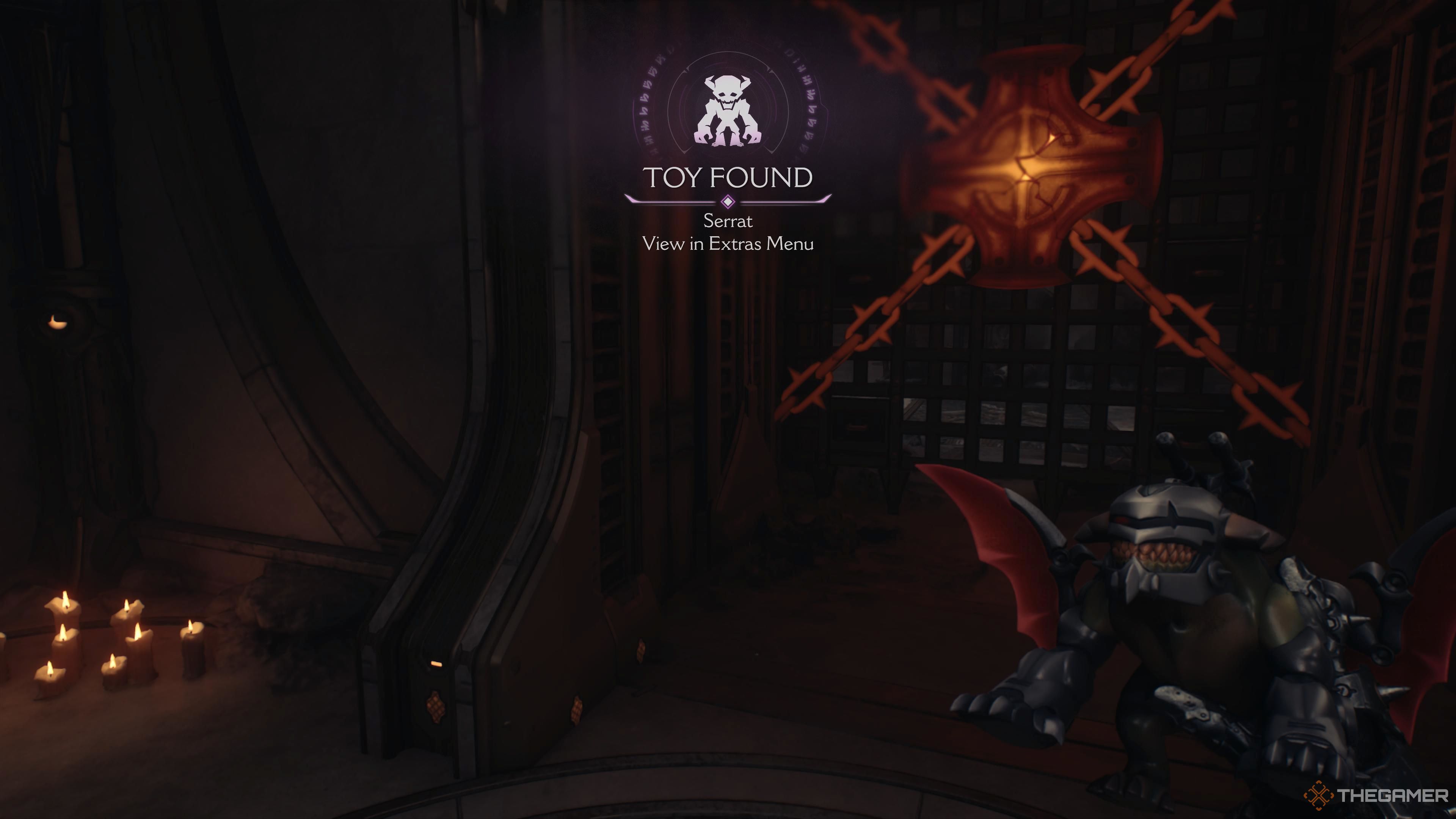 The Serrat Toy in Doom The Dark Ages.