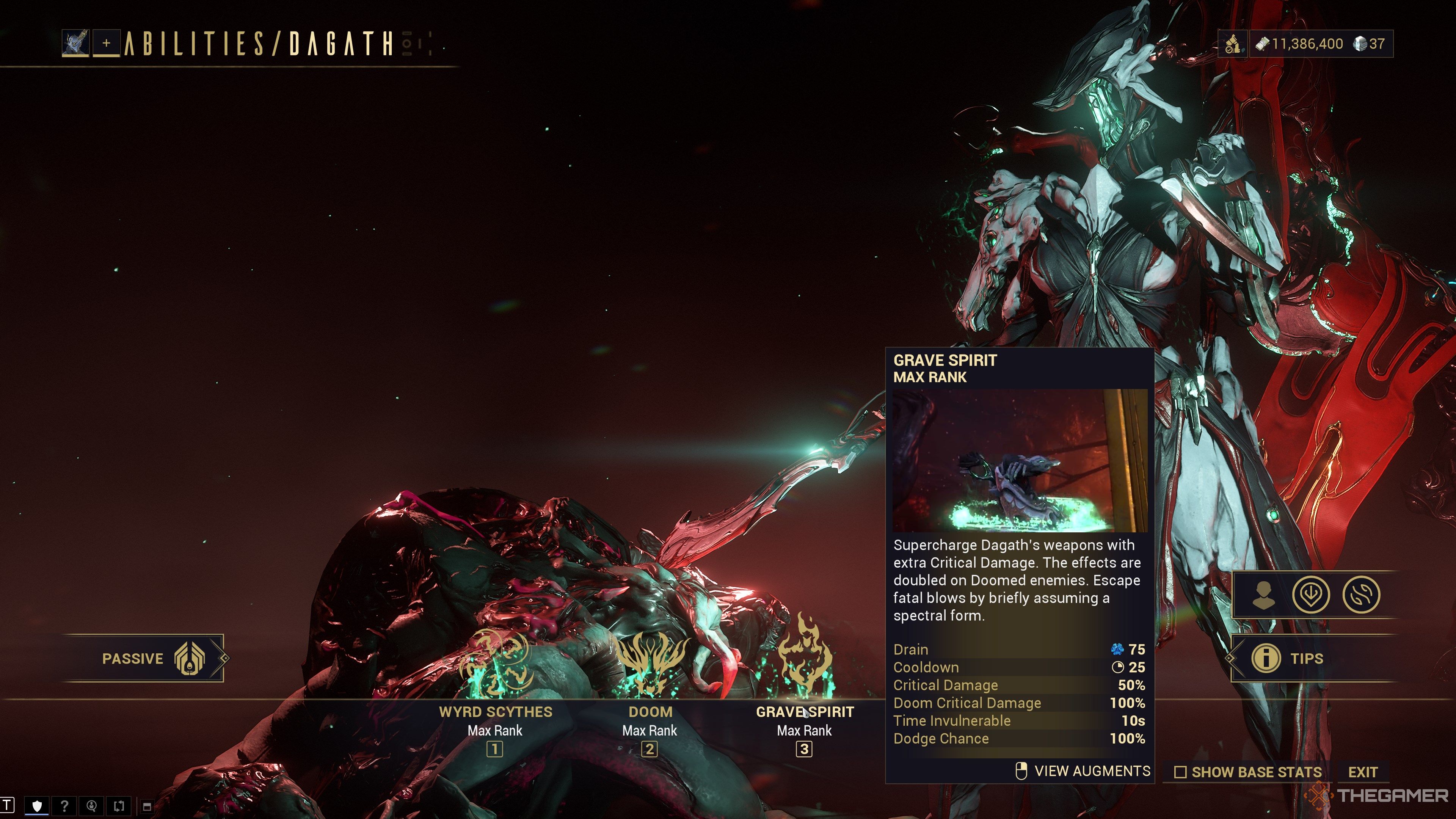 Warframe Dagath Third Ability