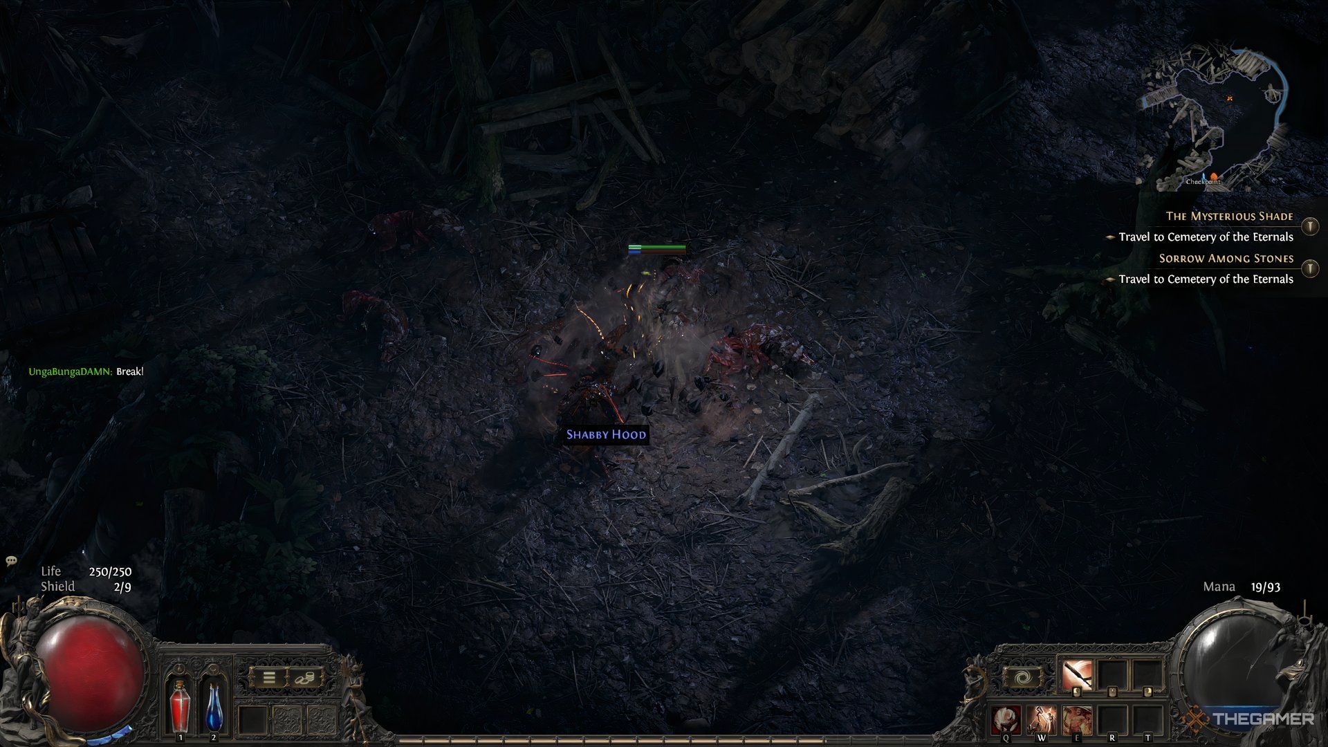 Warrior using Rolling slam in Path of Exile 2.