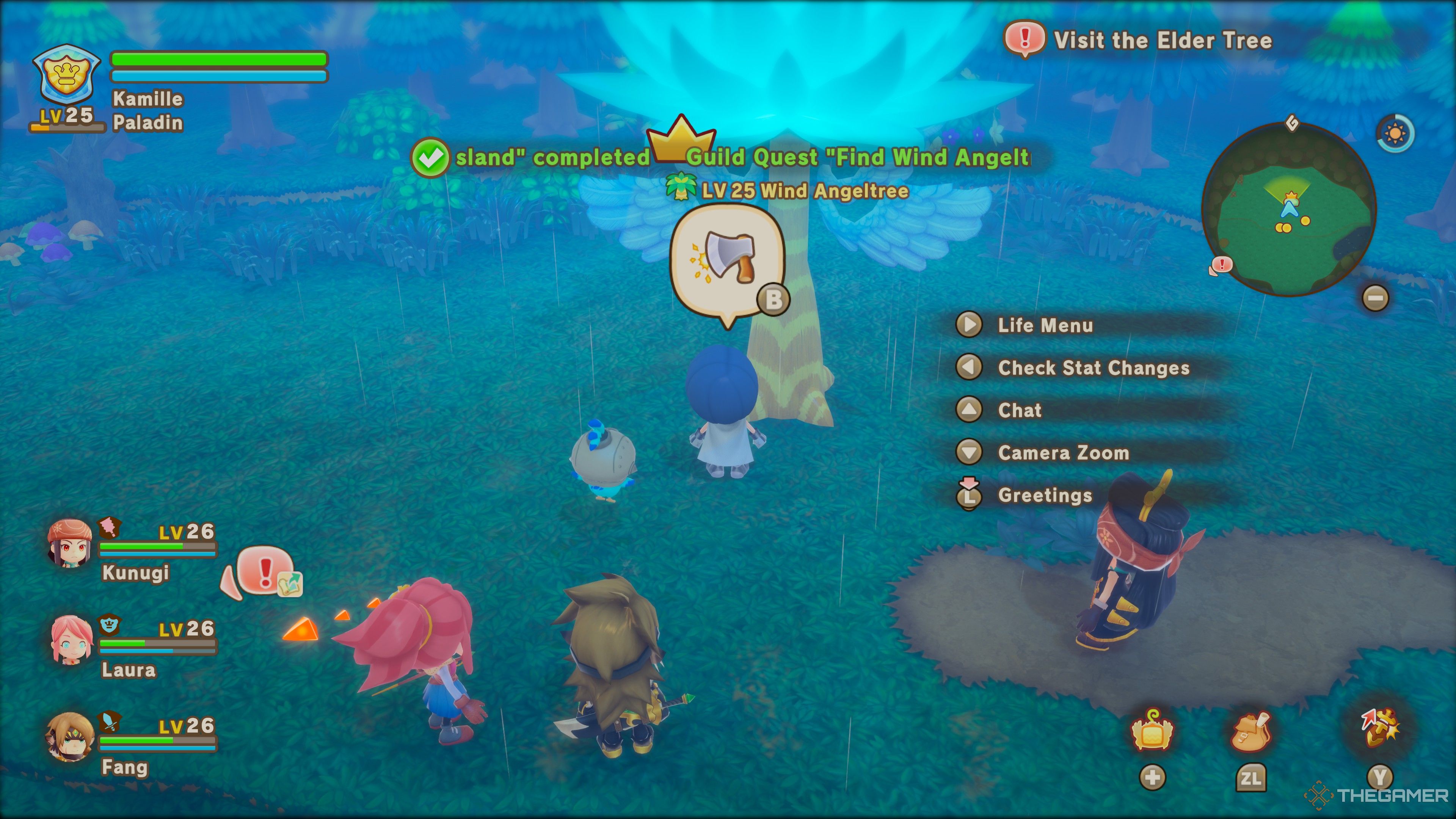Wind Angeltree in Fantasy Life i.