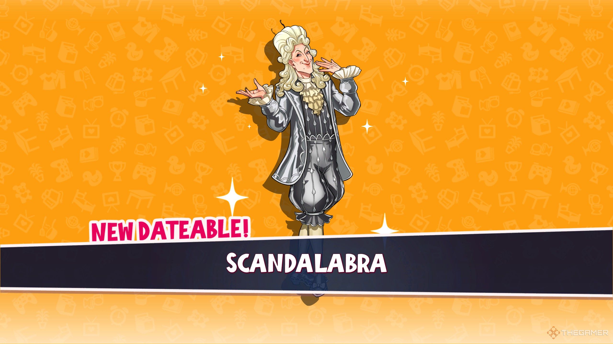 Date everything scandalabra art.