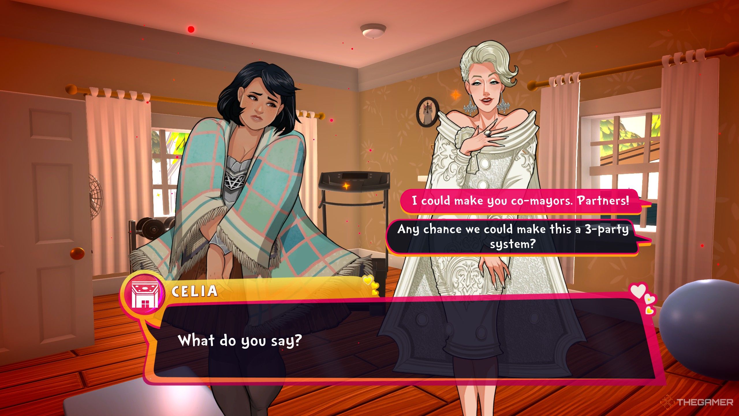 Speaking with Florence and Celia about your relationship in Date Everything.