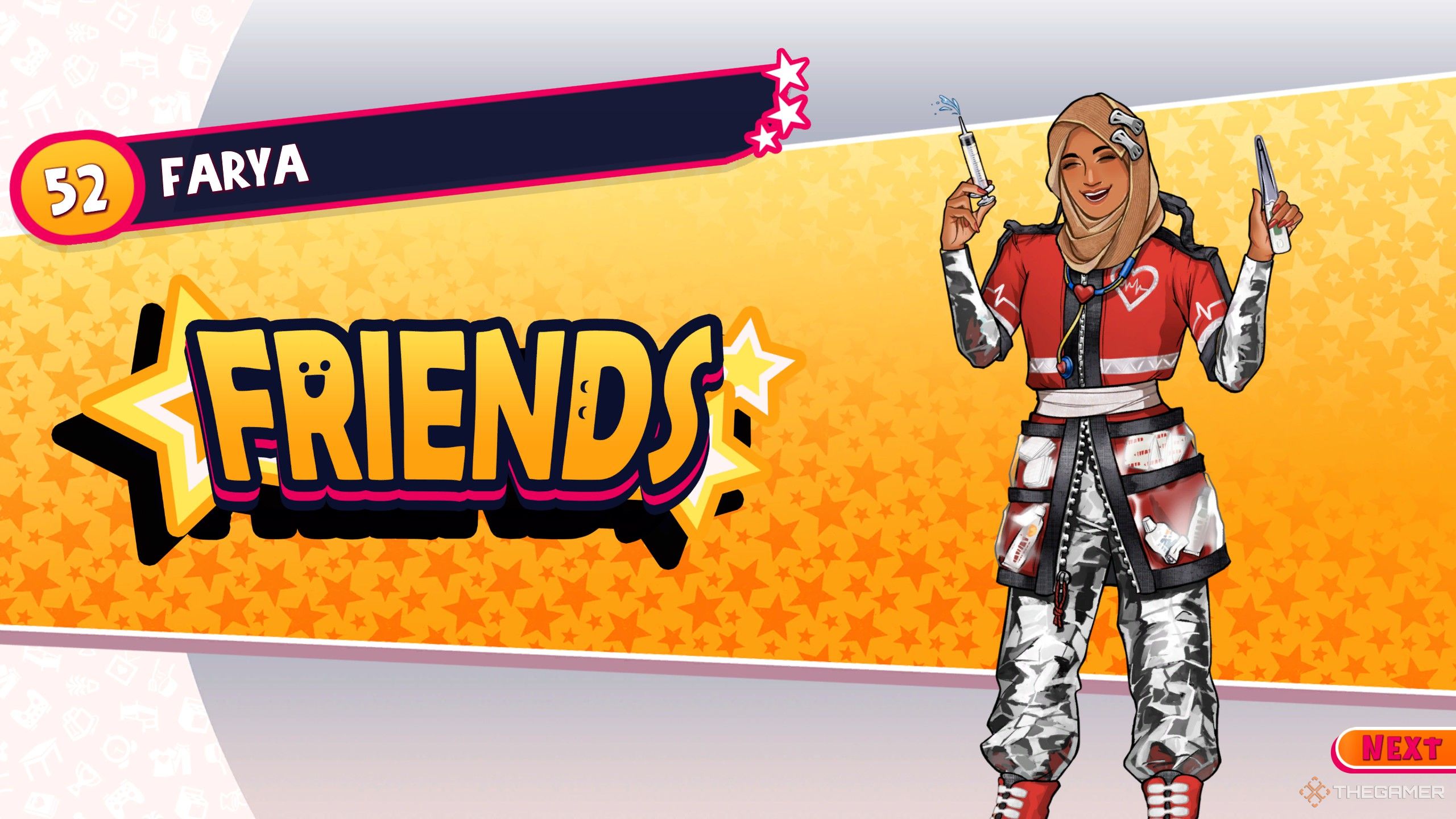 Becoming friends with Farya in date Everything.