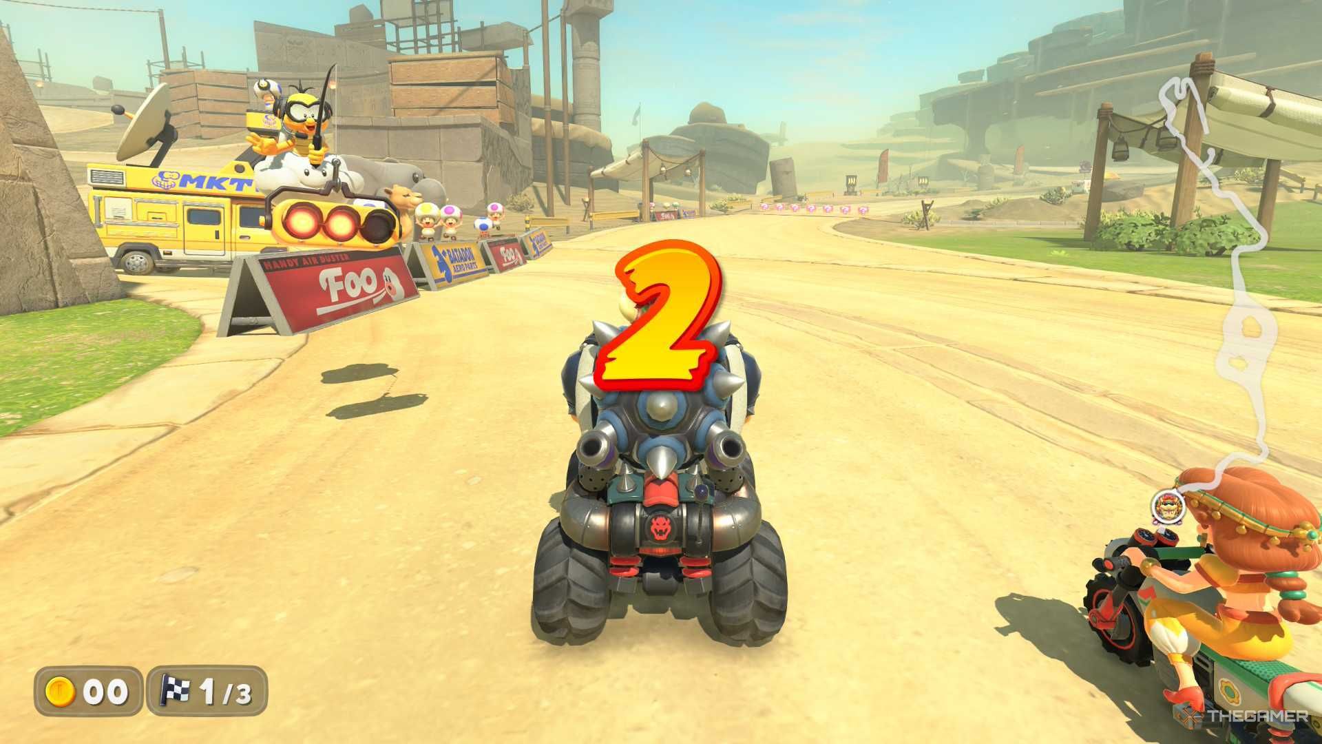 When to boost in Mario Kart Tour.