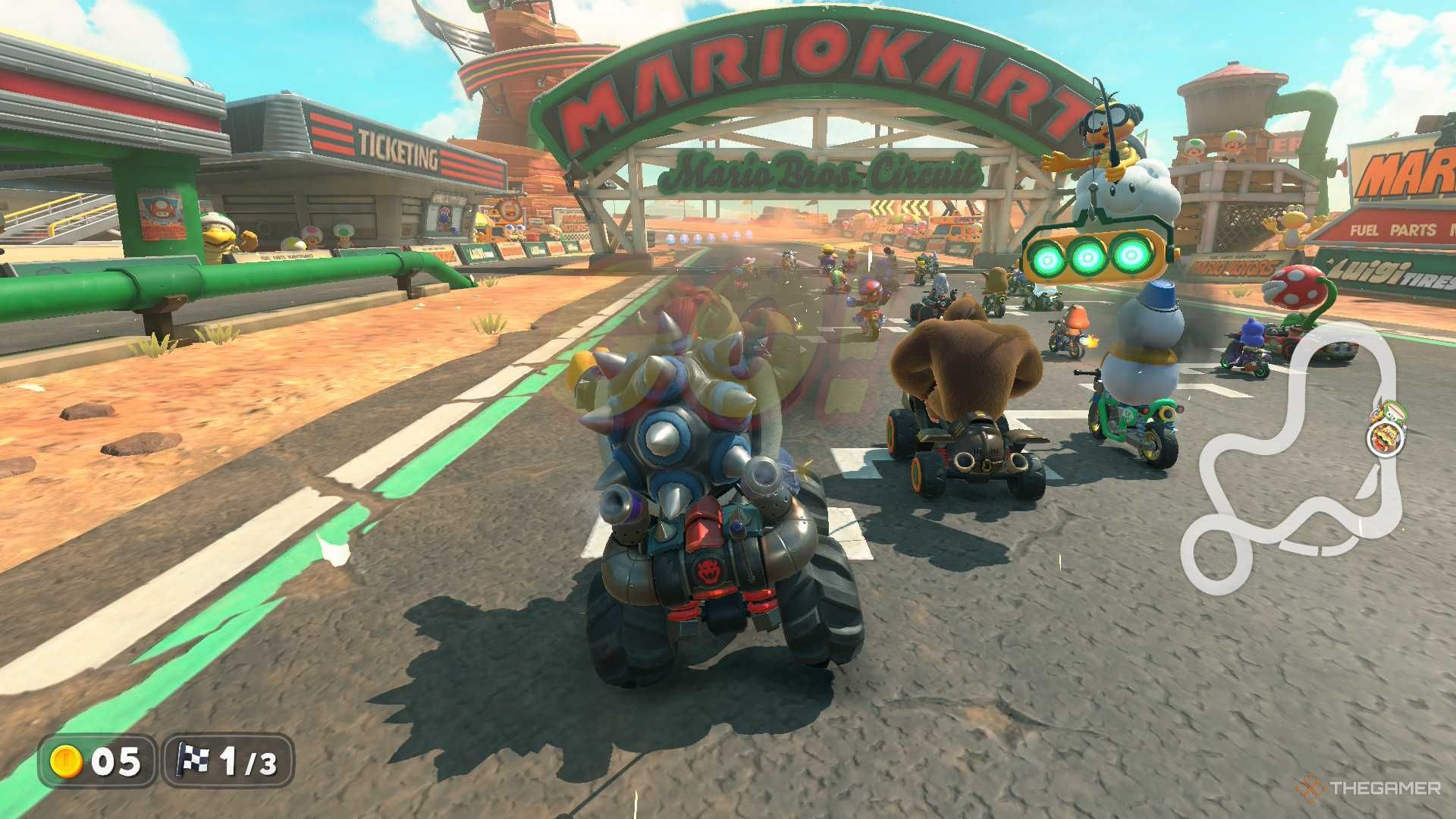 Revving too much and stalling in Mario Kart World.