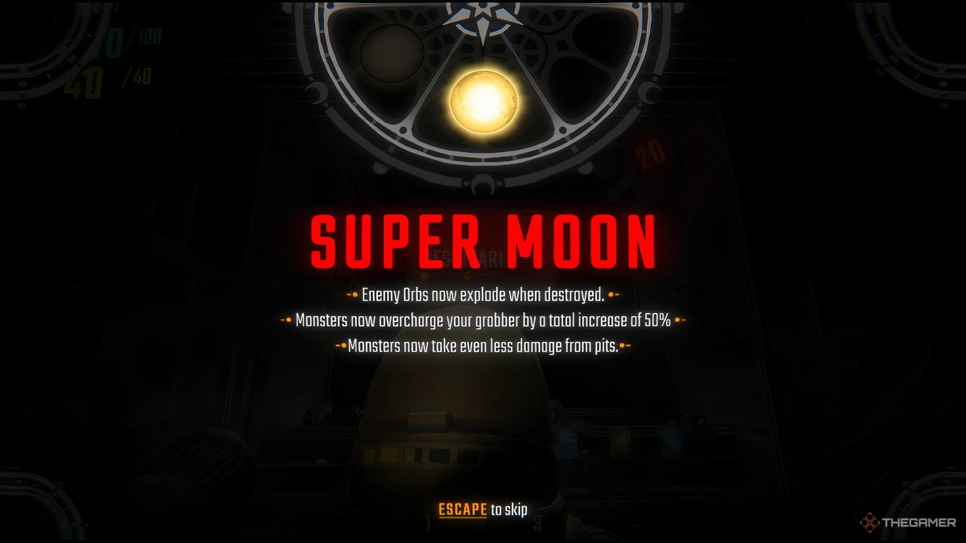 The Super Moon Screen Showing The New Difficulties Added To The Game In Repo.