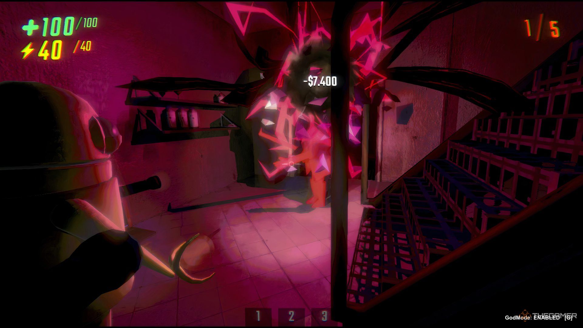 Watching An Enemy Orb Exploding On A Monster In Repo.