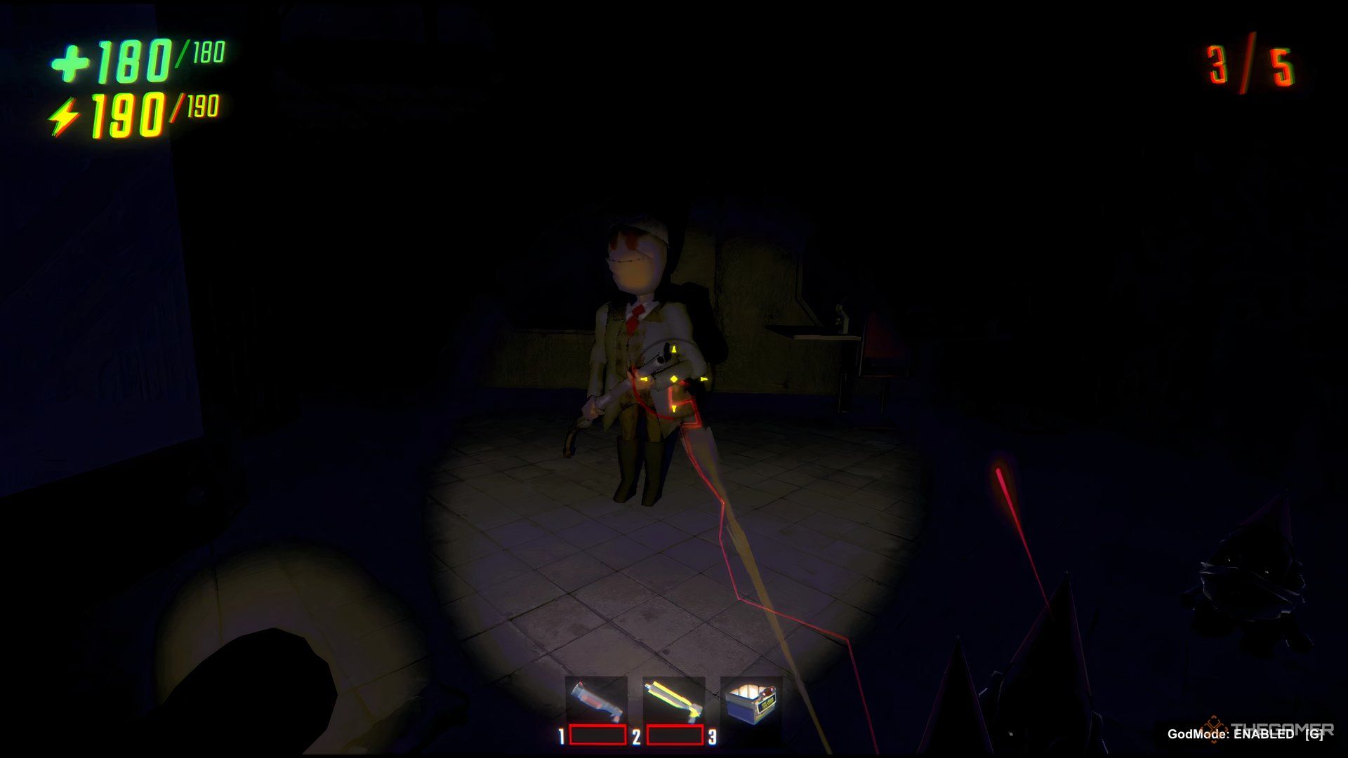 Grabbing The Huntsman On Level 15 In Repo.
