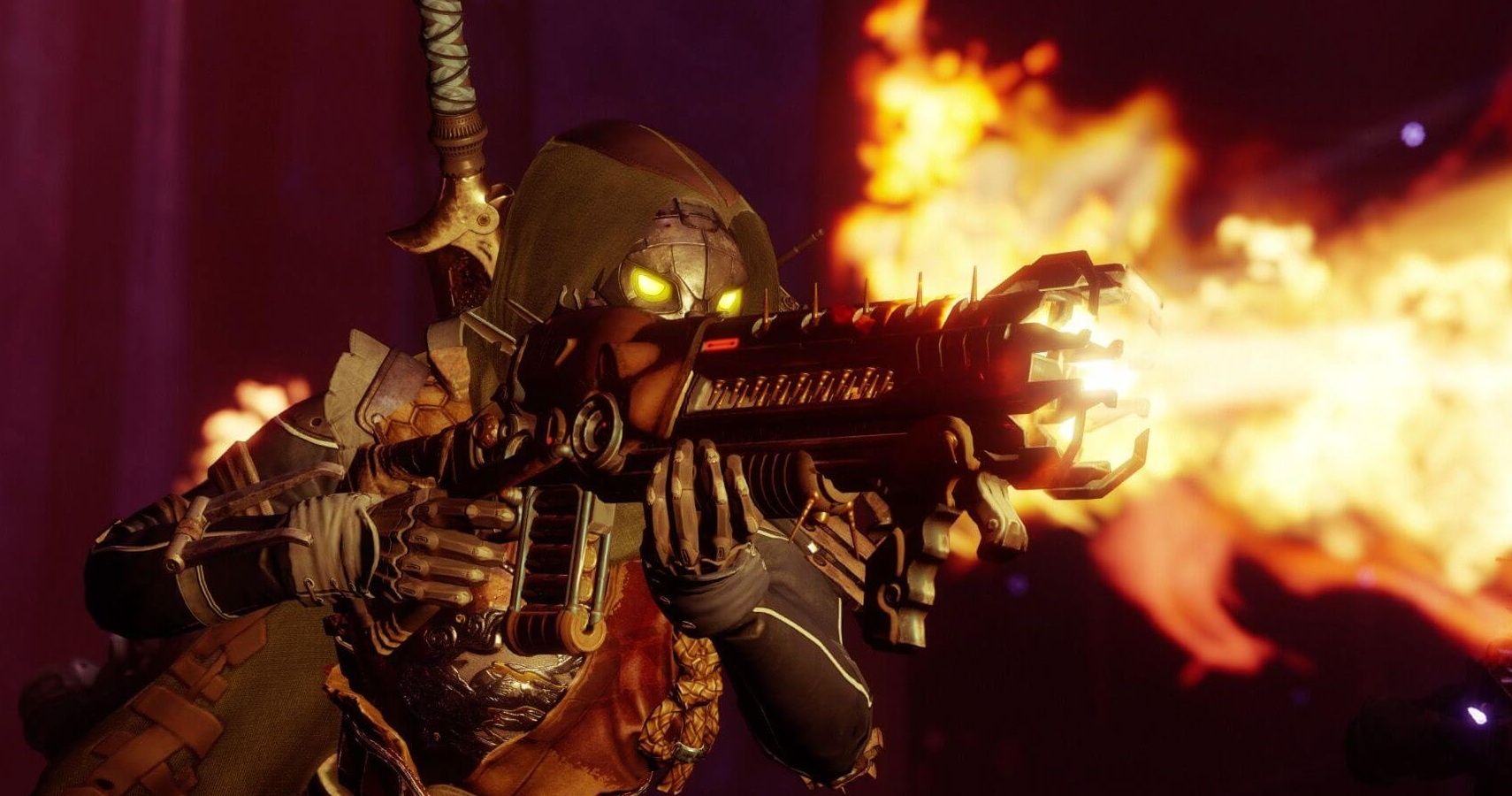 Guardian shooting Lord of Wolves in Destiny 2.