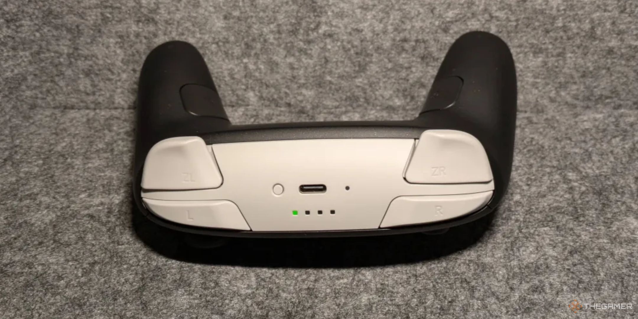 A top view of the Nintendo Switch 2 Pro Controller.