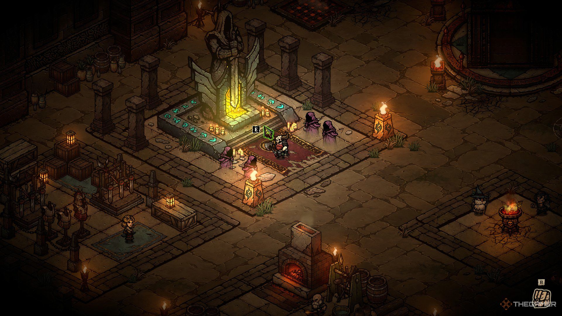 Алтарь Благословений в Tower of Babel Survivors of Chaos.