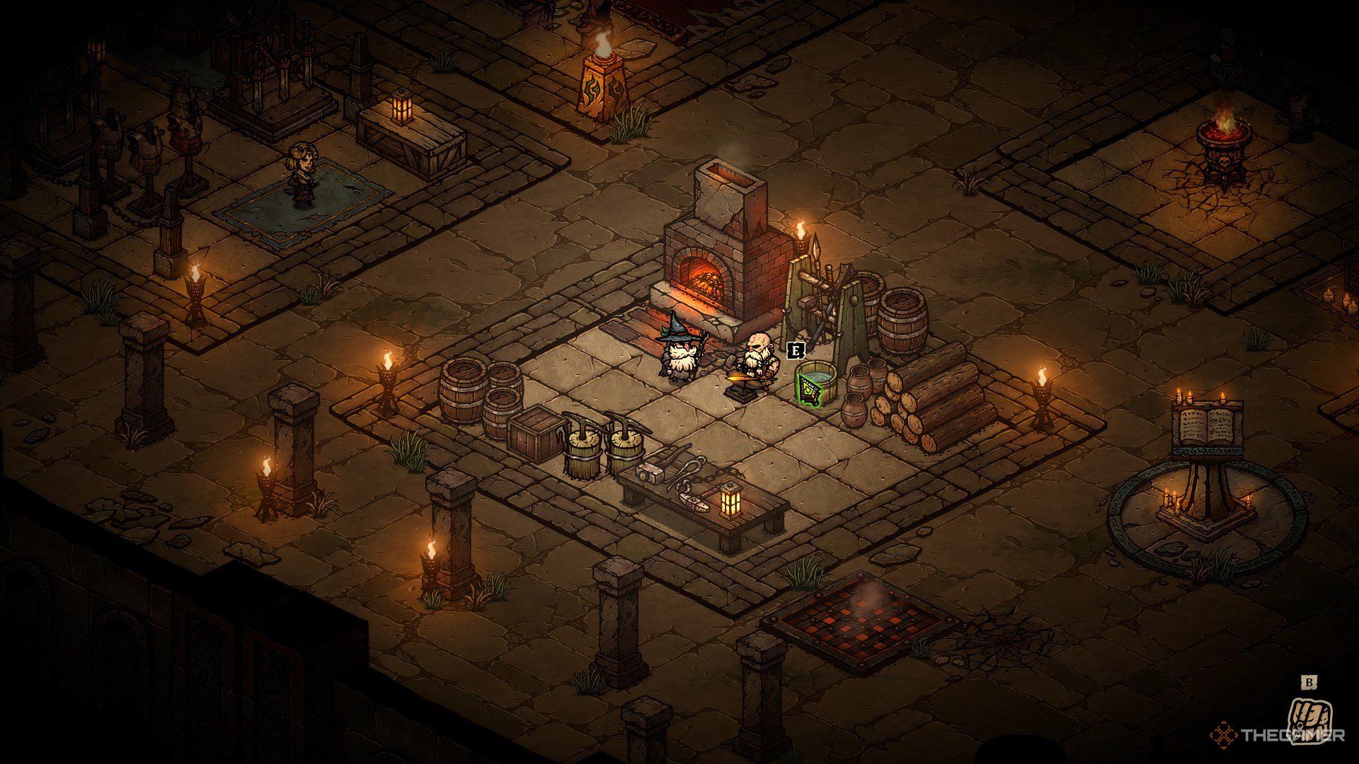 Blacksmith station in Tower of Babel Survivors of Chaos.