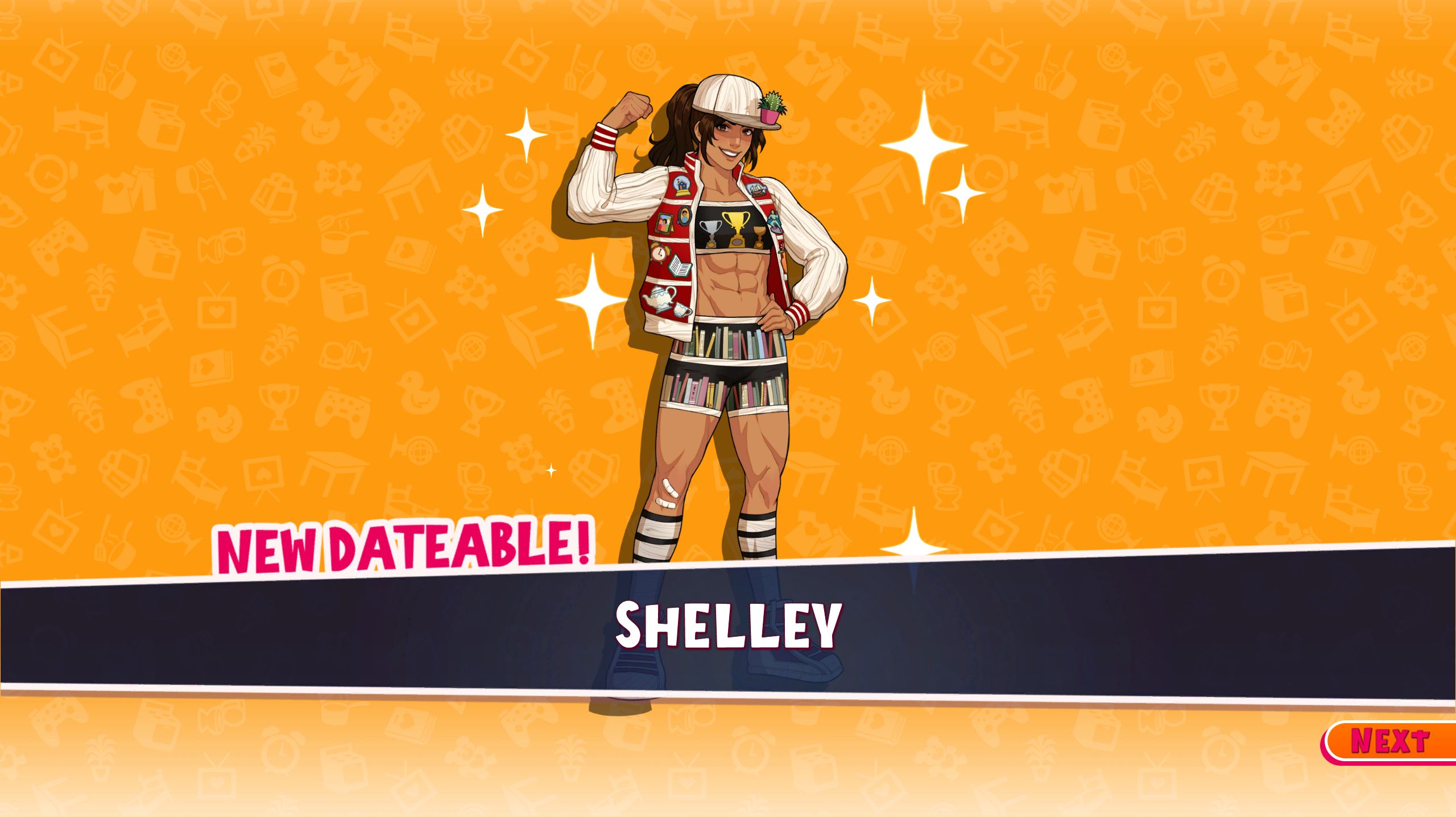 Shelly's New Dateable screen in Date Everything!
