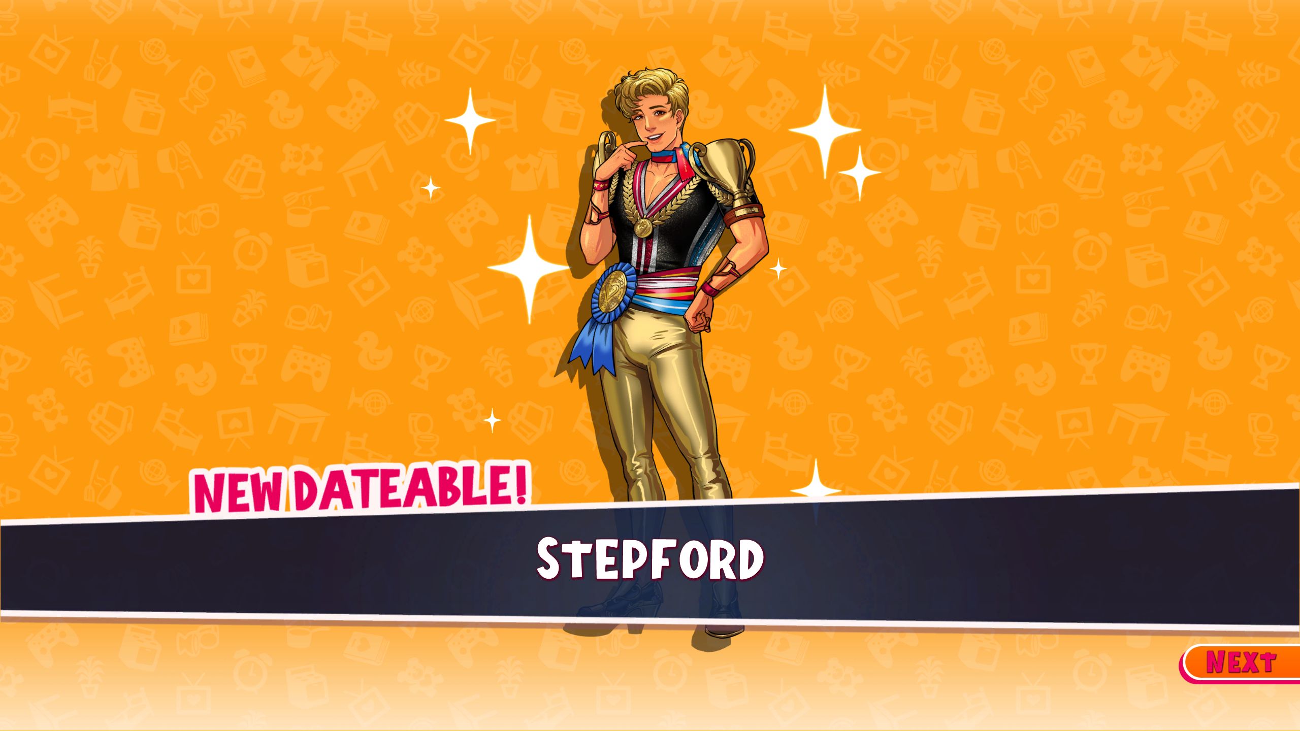 Stepford's new dateable menu in Date Everything!
