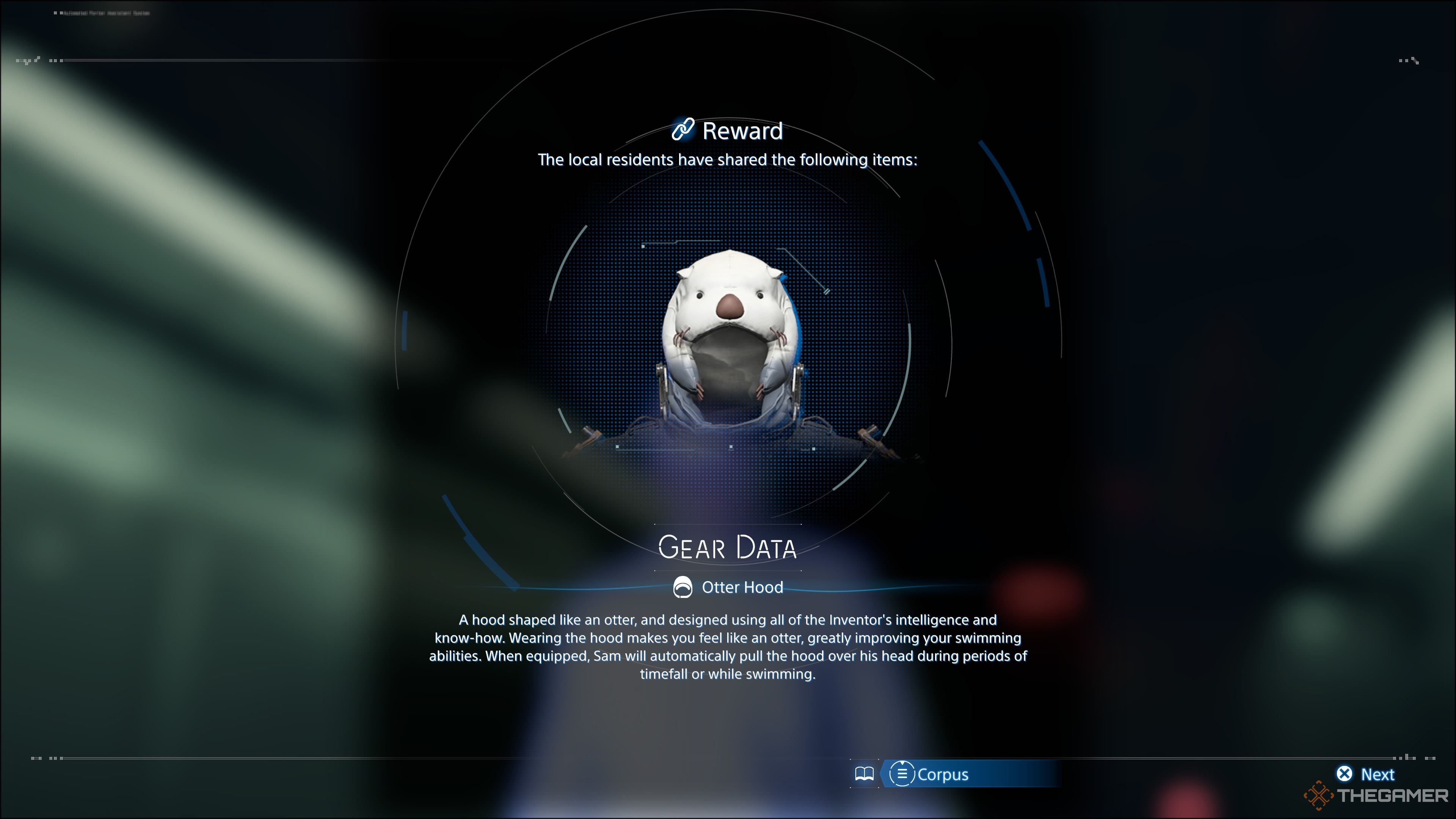 Sam earns the otter hat in Death Stranding 2. 
