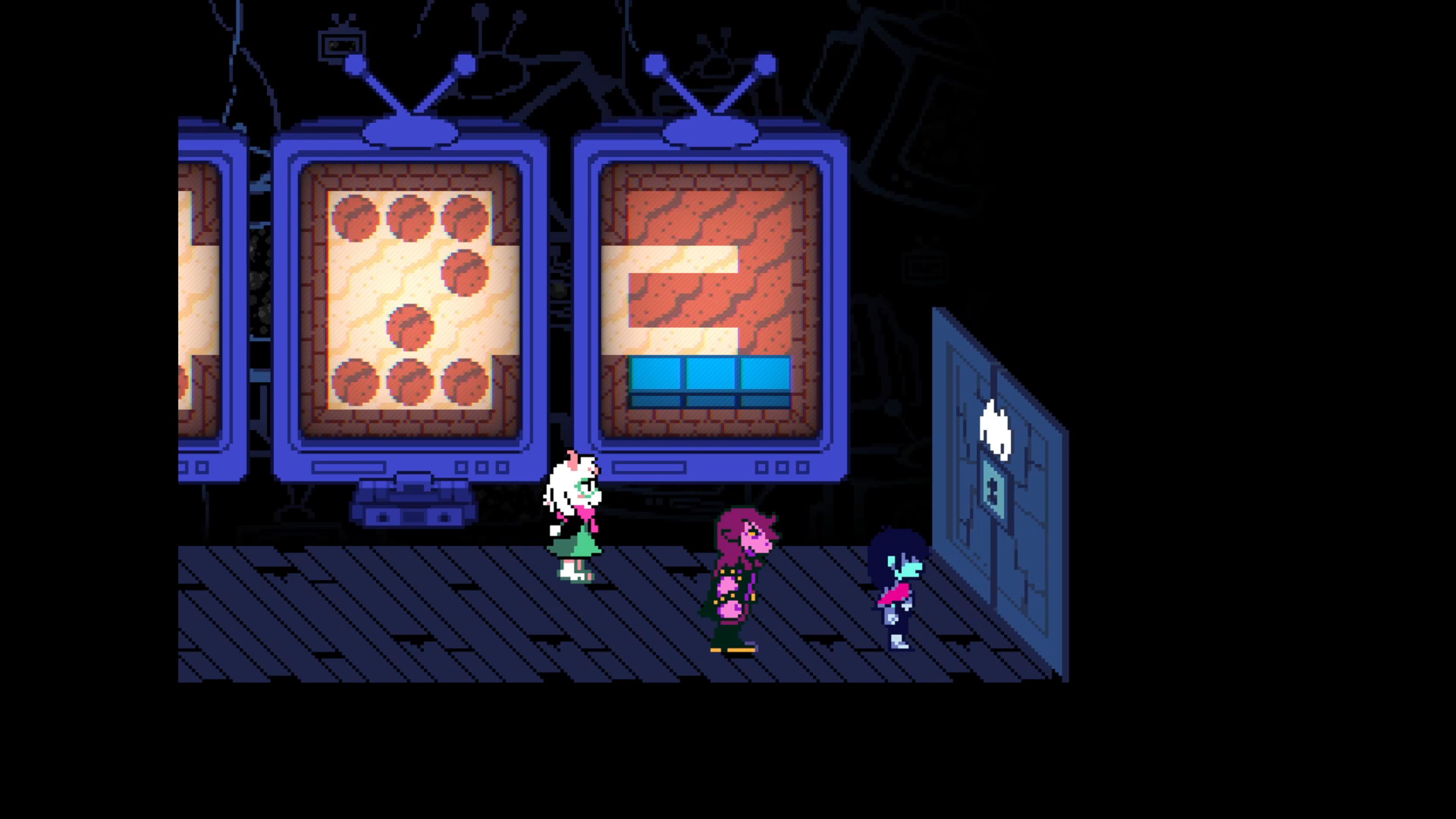 A door with a Parental Lock in Deltarune Chapter 3.