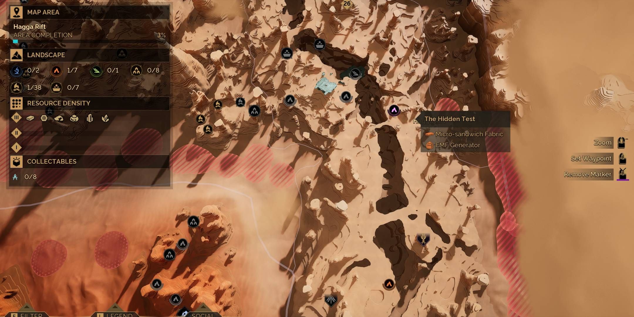 Dune Awakening fifth trial location, The Hidden Test