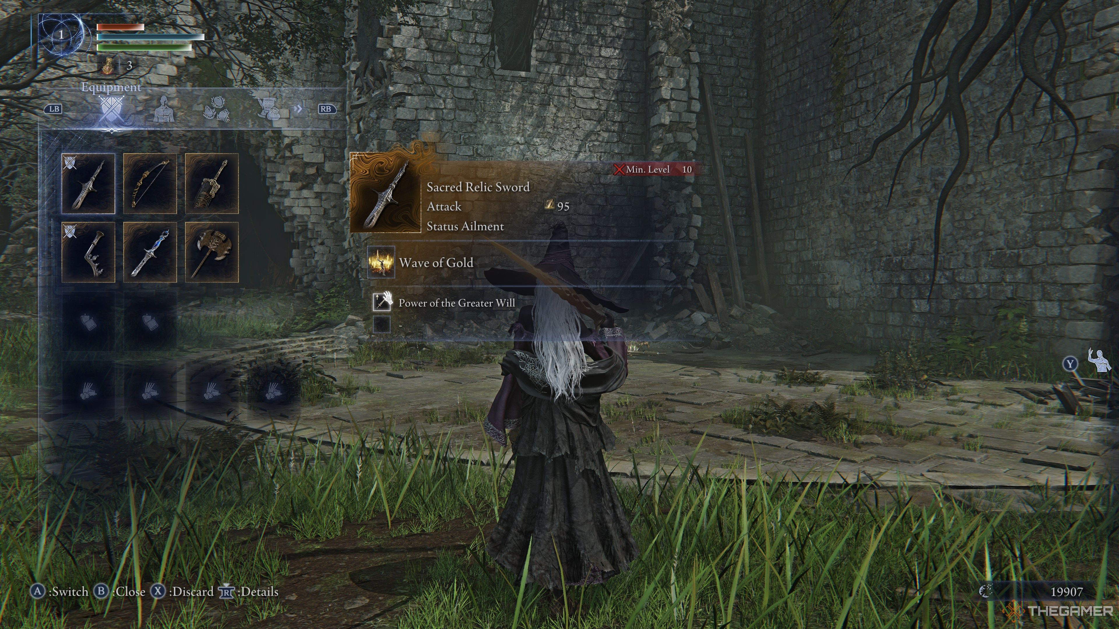 Elden Ring Nightreign Inventory Filled With Legendary Gear