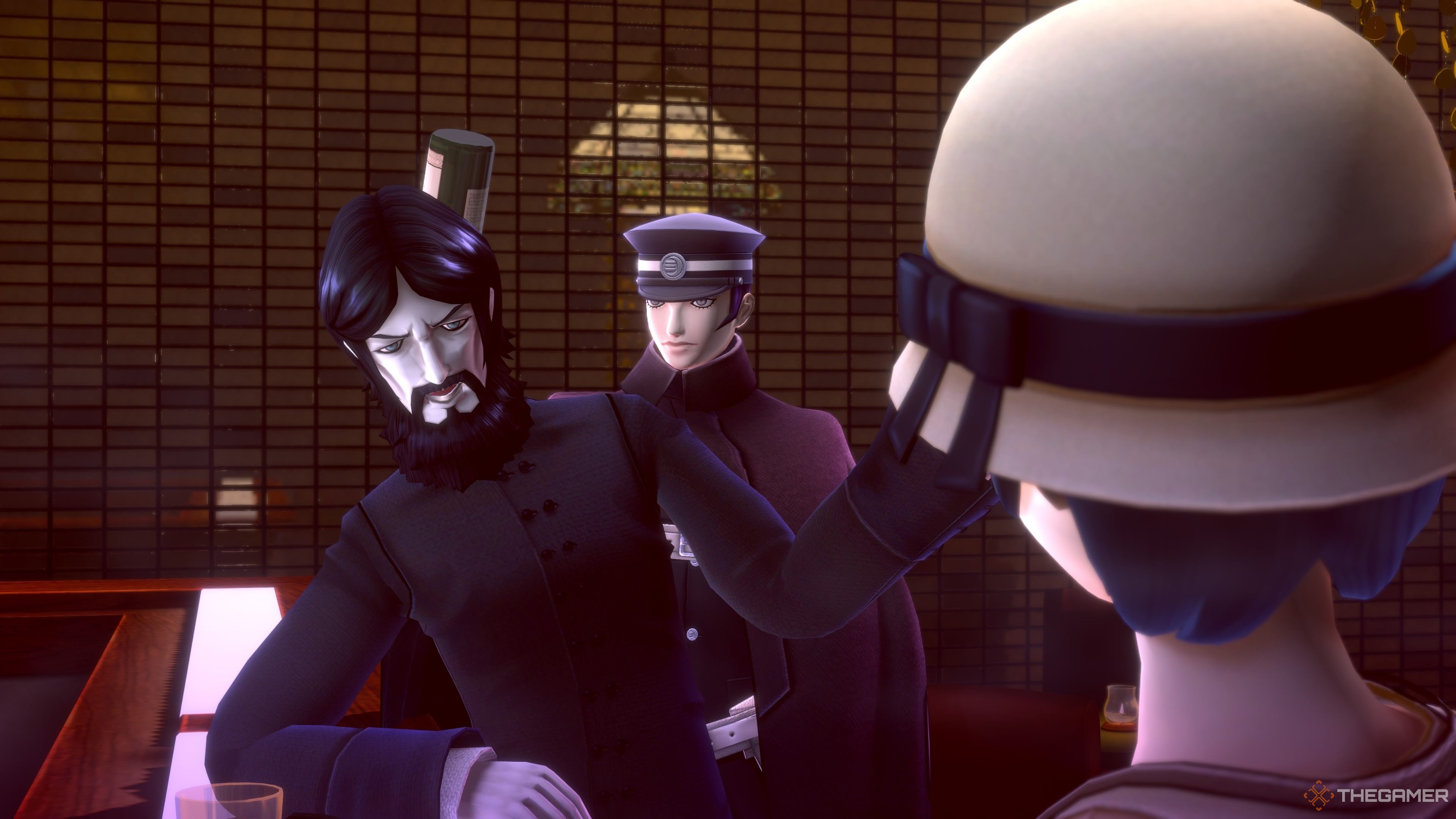 Удар по Распутину в Raidou Remastered: The Mystery of the Soulless Army.