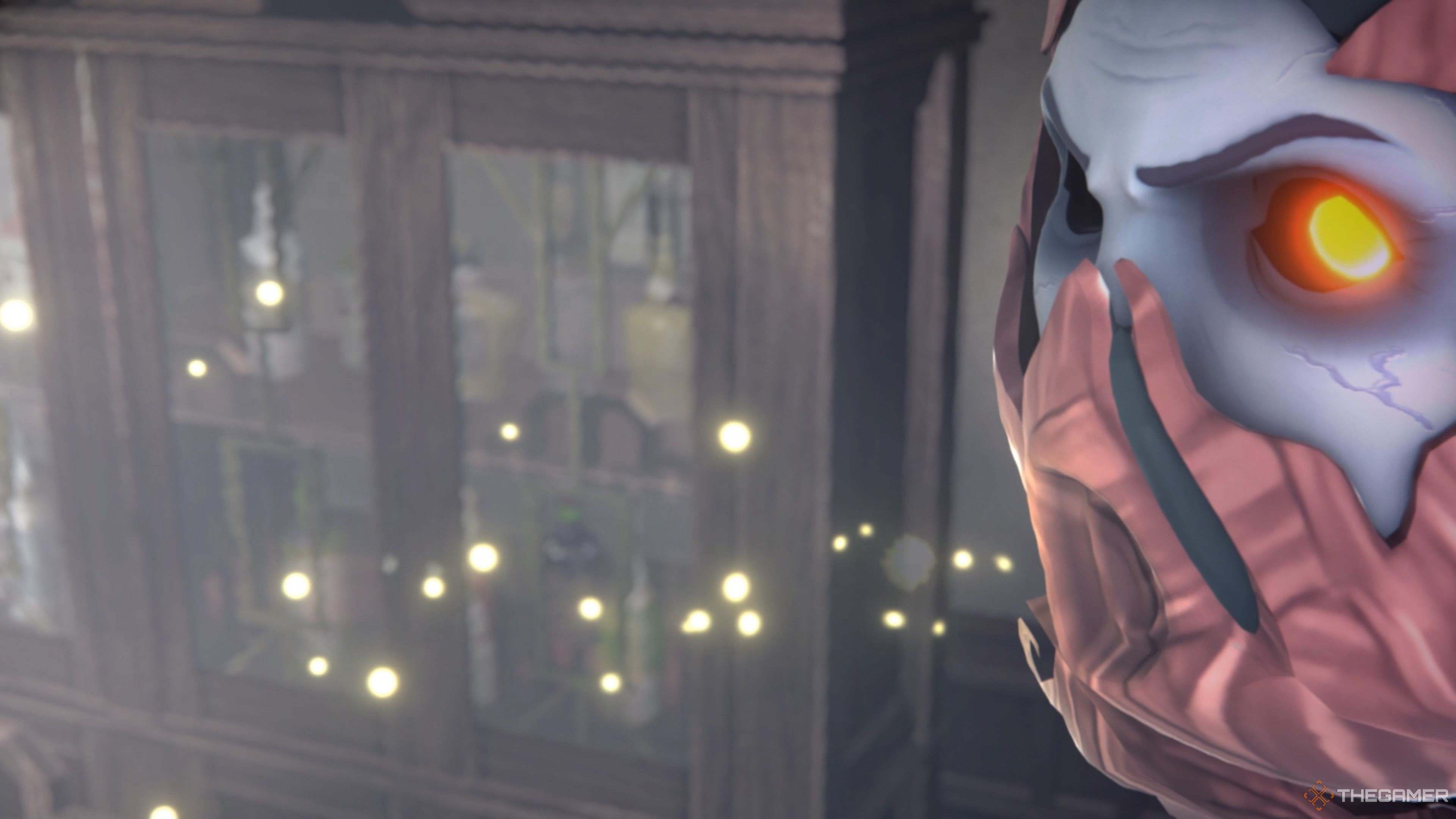 Kiyoshi Daidouji turning into Red Cape in Raidou Remastered The Mystery of the Soulless Army.-1
