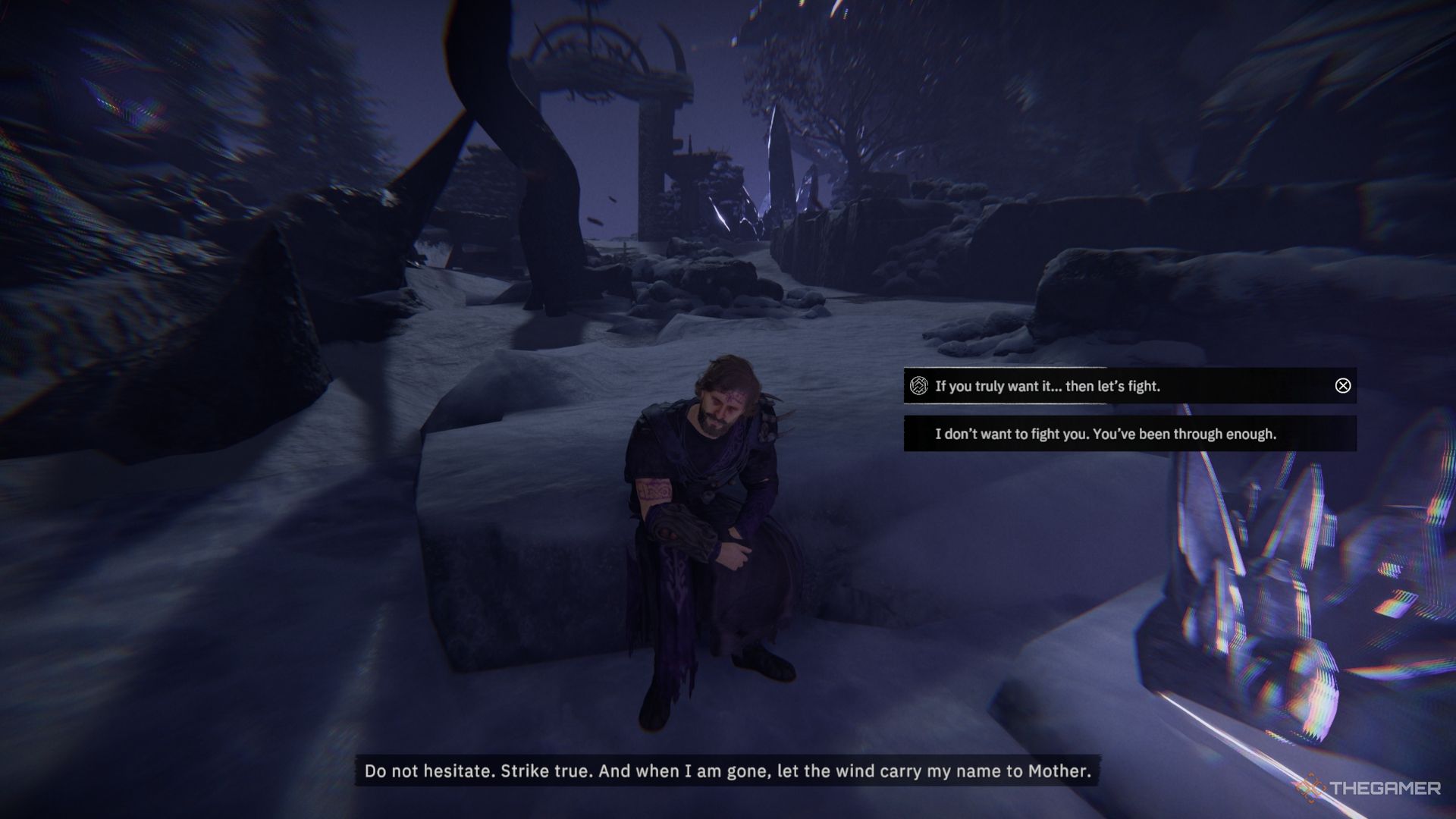 Player was asked to fight Thrym - Tainted Grail The Fall Of Avalon 