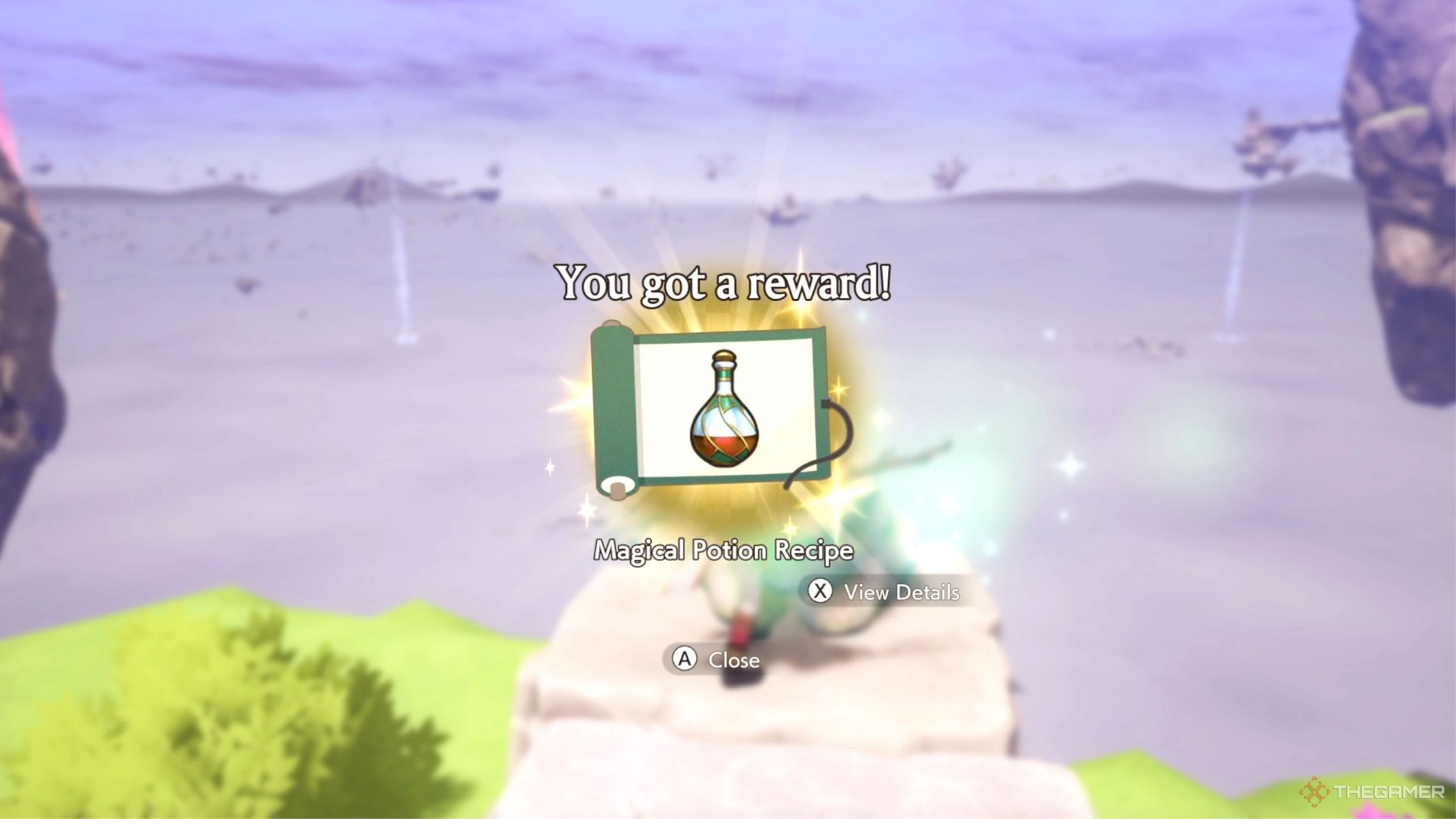 Rune Factory Guardians Of Azuma magical potion recipe.